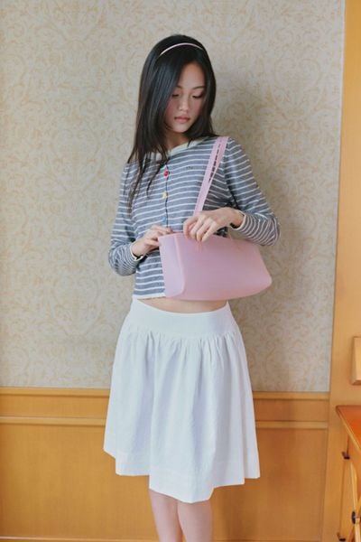  Áo cardigan Knit Striped Buttoned Cardigan nhiều màu 