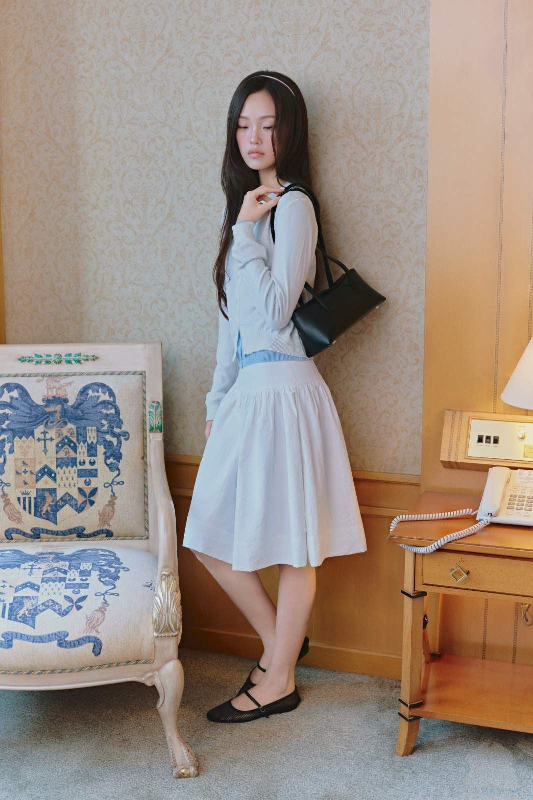 Túi xách Leather Shoulder Bag nhiều màu