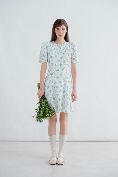  Averie Fleur Dress in Green 