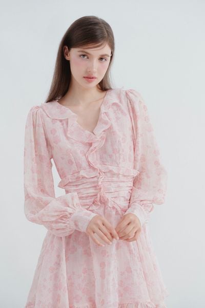  Kamiyah Fleur Dress in Pink 