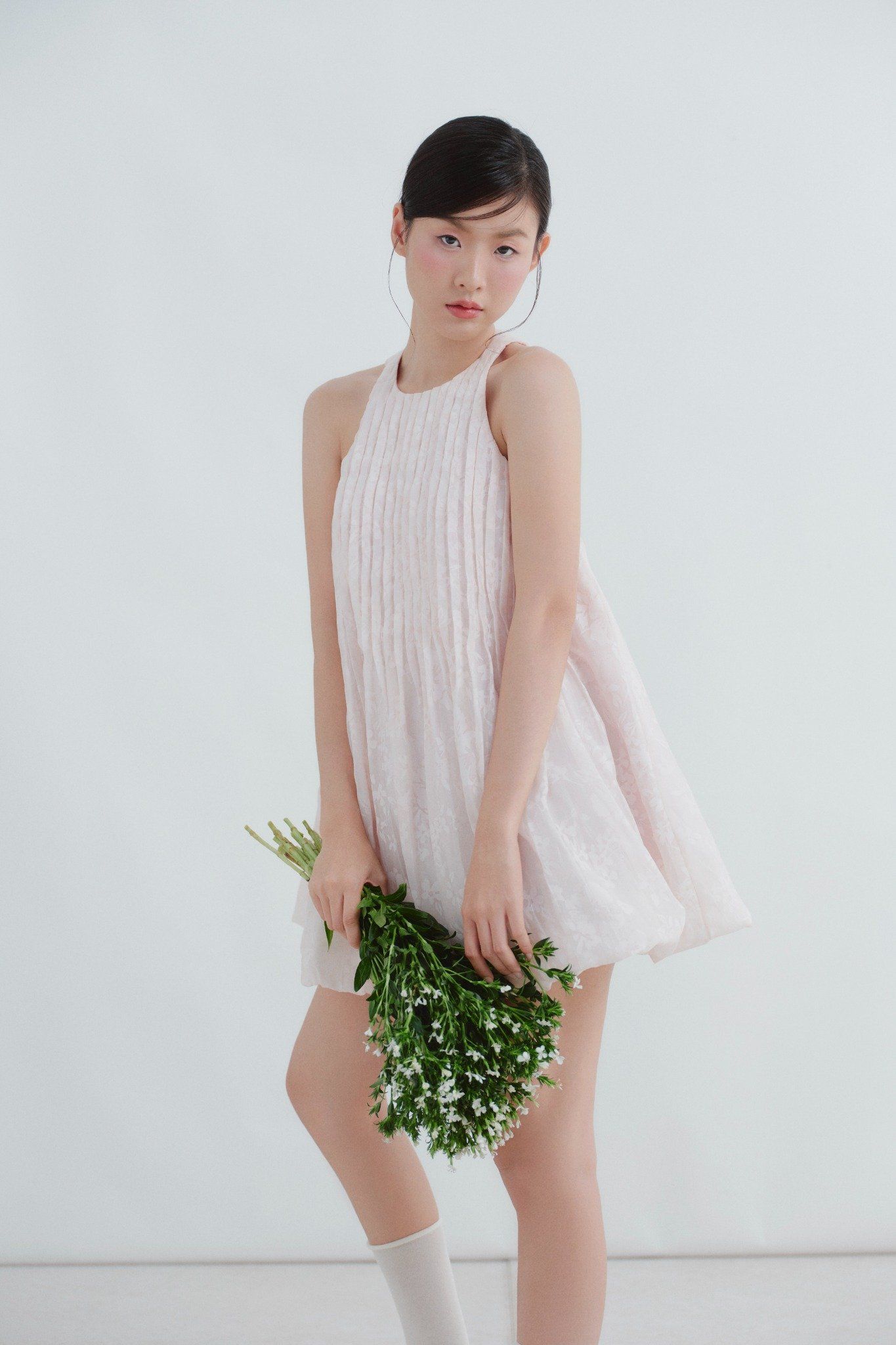 Jiah Dress in Pink