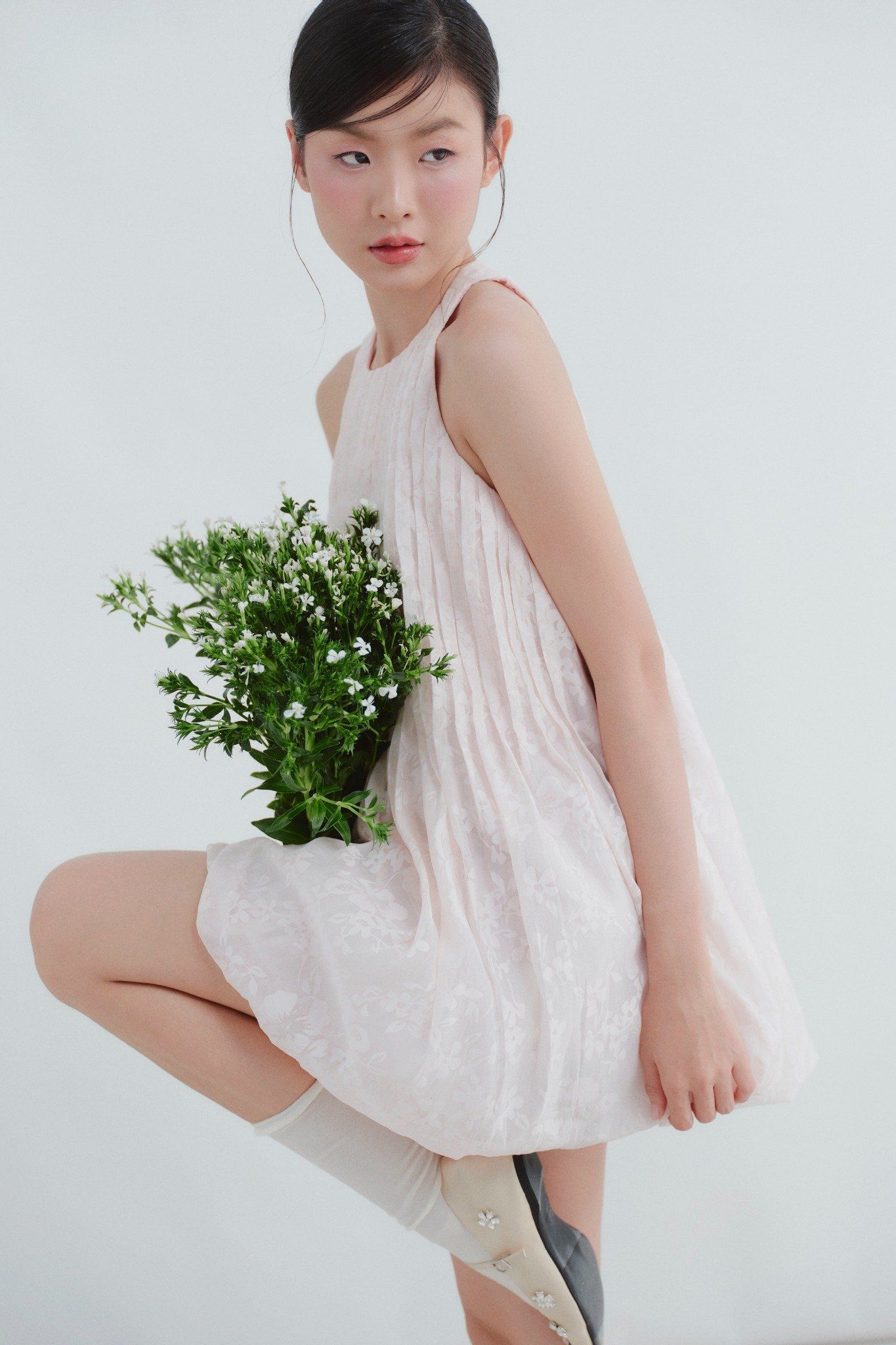 Jiah Dress in Pink