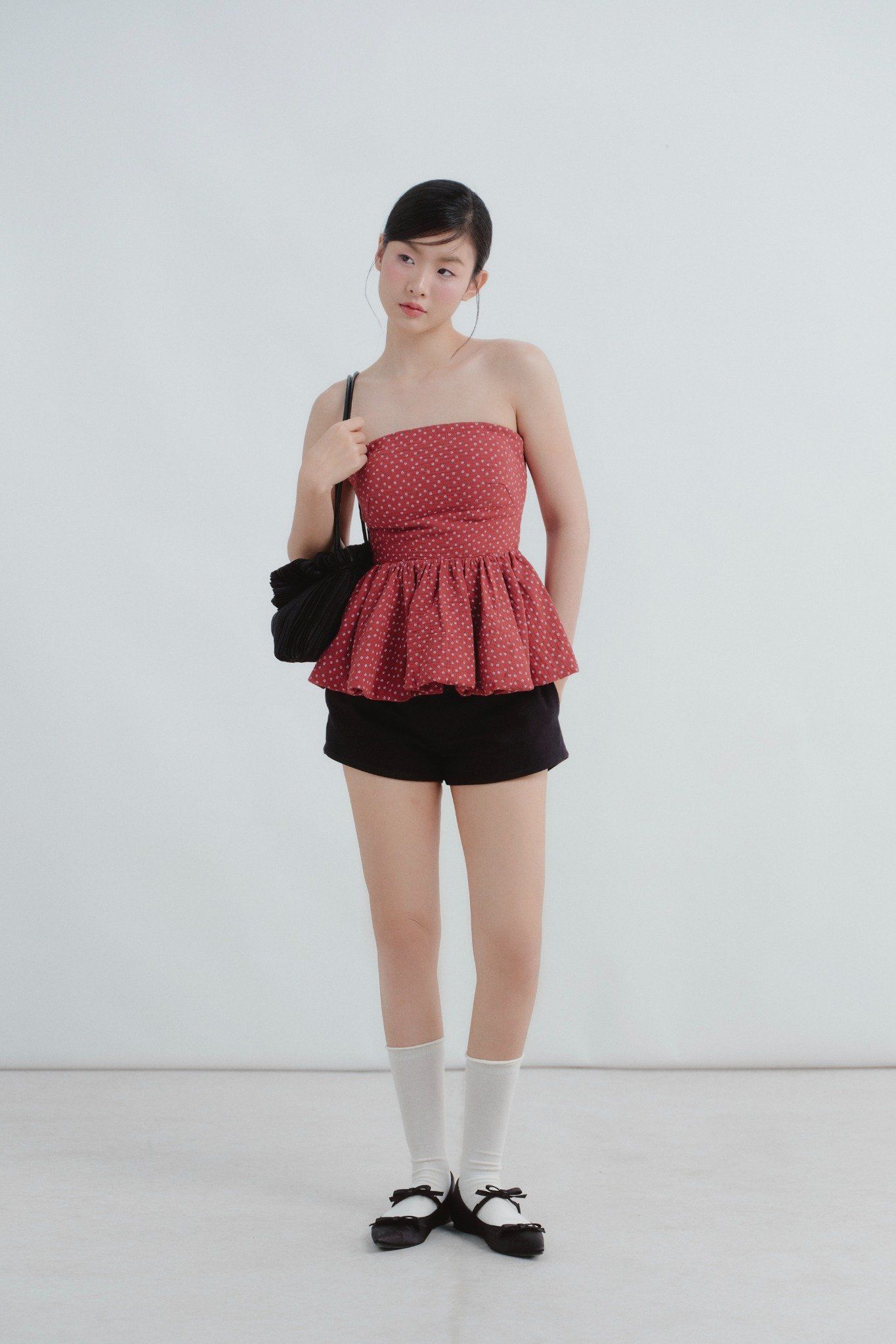 Áo Liesel Fleur Top in Red