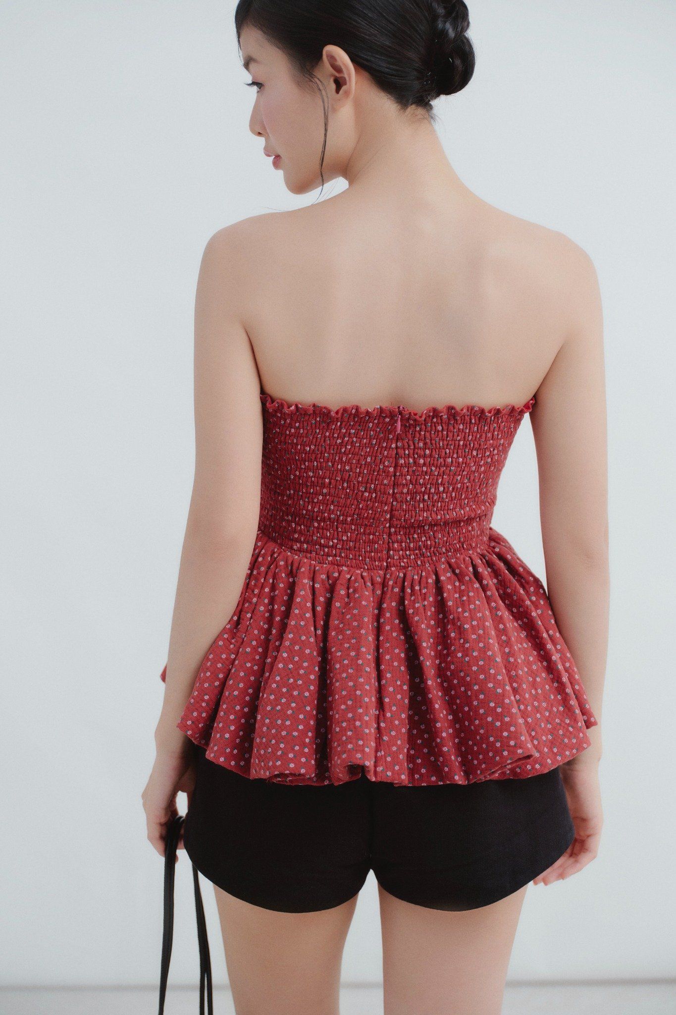 Áo Liesel Fleur Top in Red