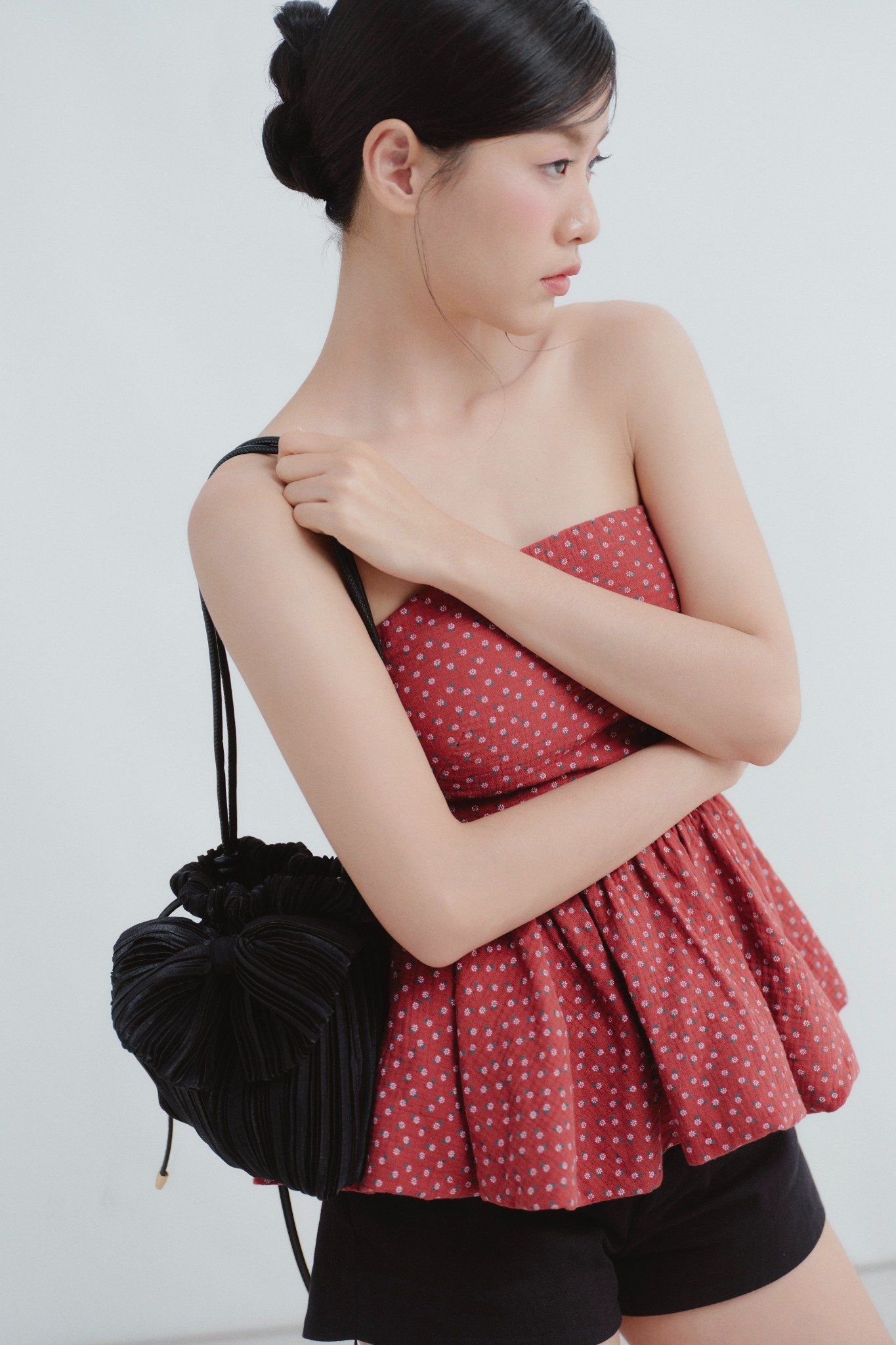 Áo Liesel Fleur Top in Red
