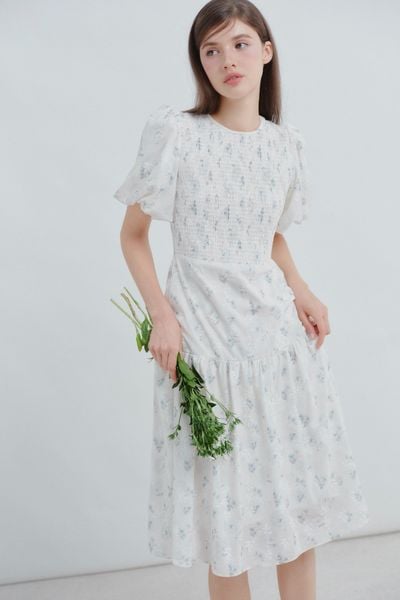  Lia Fleur Dress in Mist Blue 