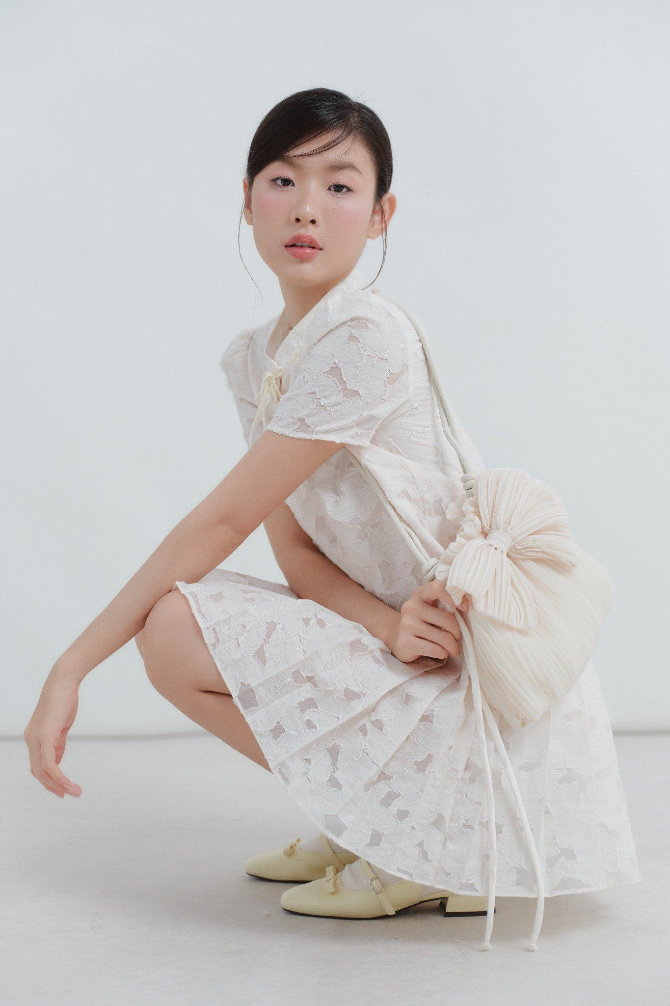 Ginny Fleur Set in Cream