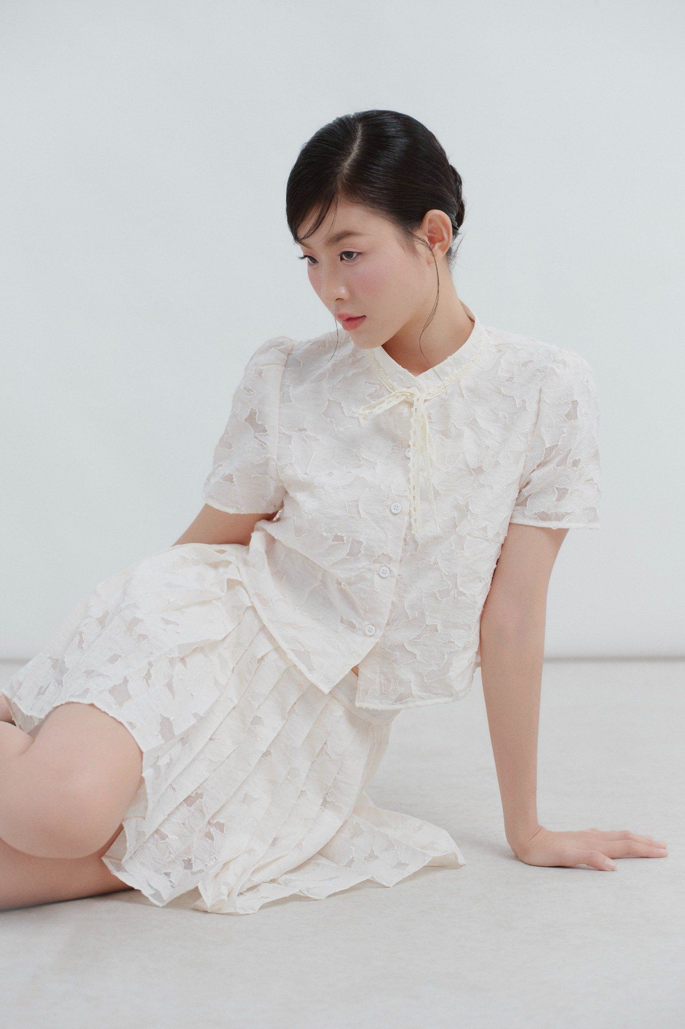 Ginny Fleur Set in Cream