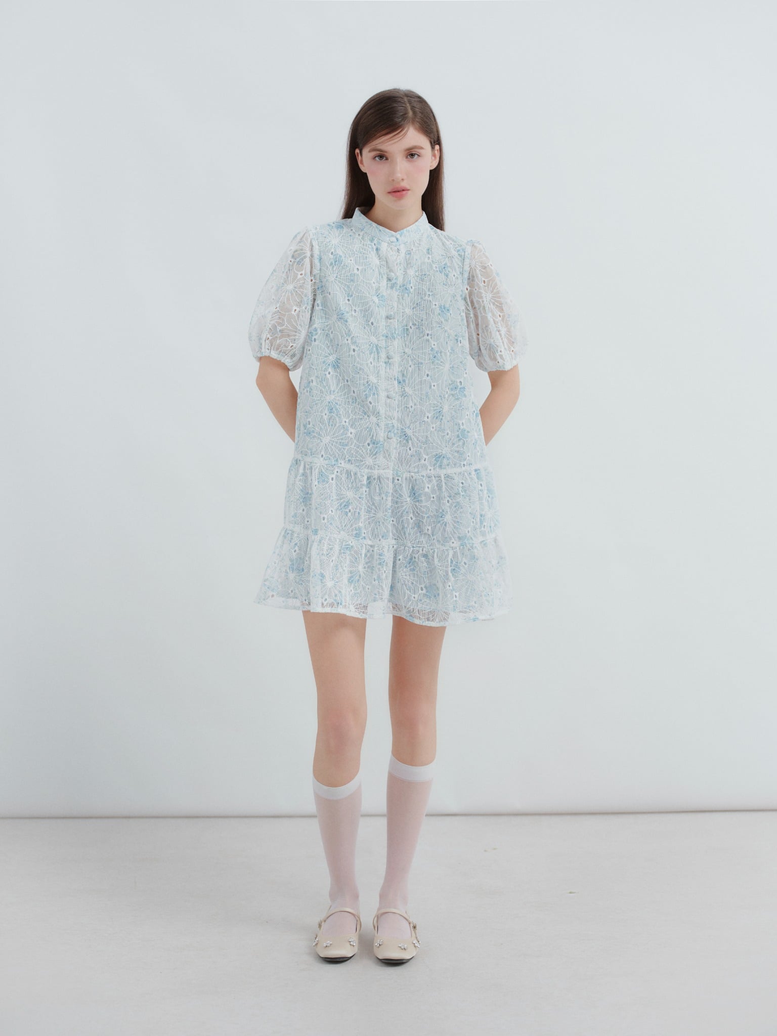 Váy babydoll Bellona Fleur Dress nhiều màu