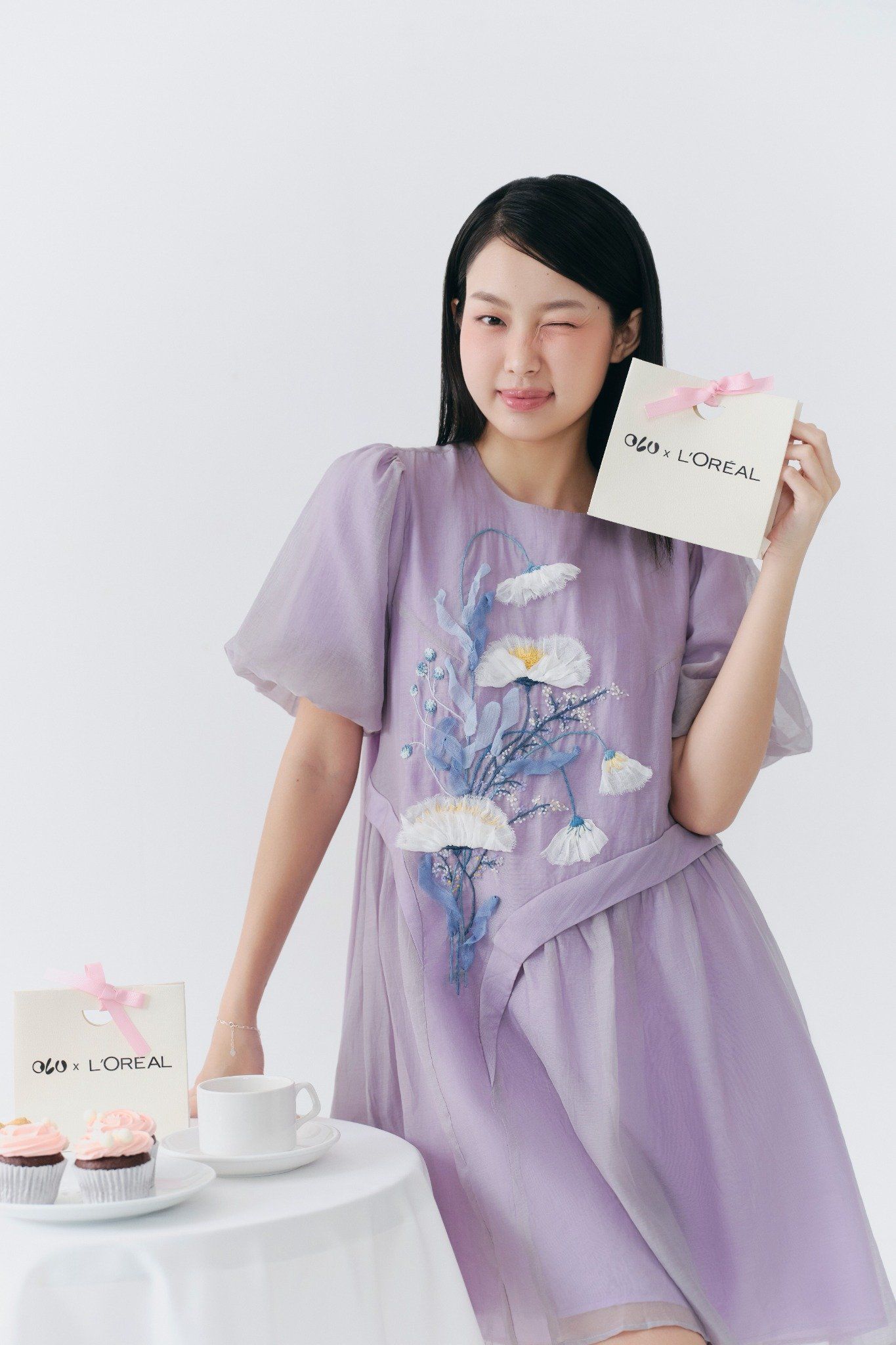 Mireille Embro Dress