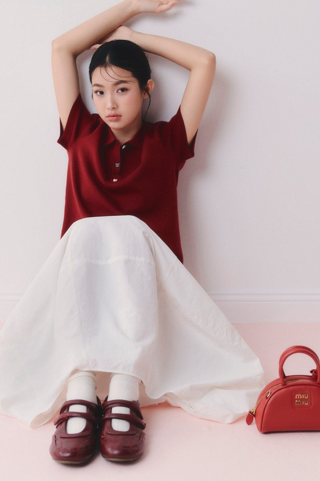 Chân váy Cotton Puff Maxi Skirt nhiều màu