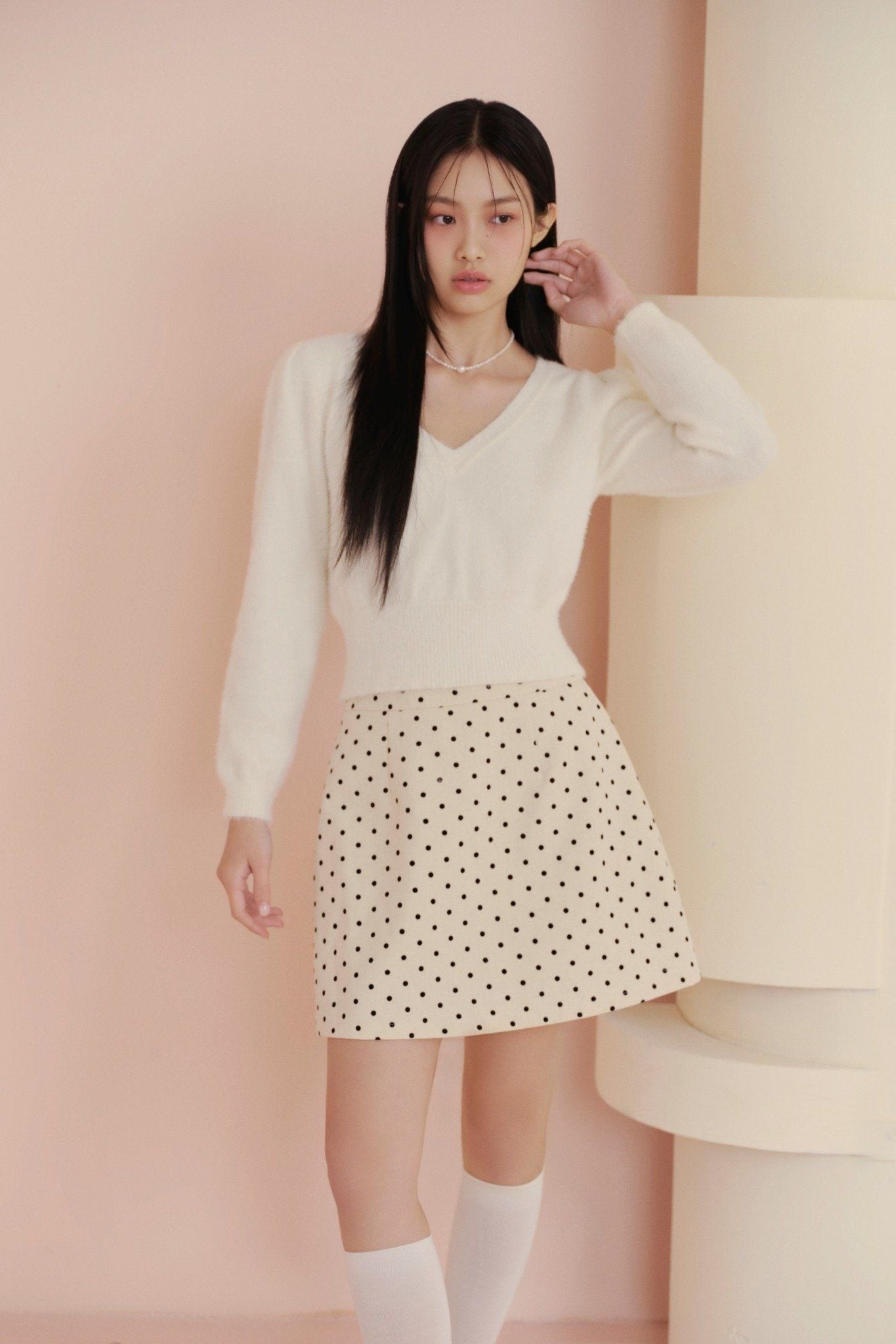 Áo Long Sleeves Knit Top nhiều màu