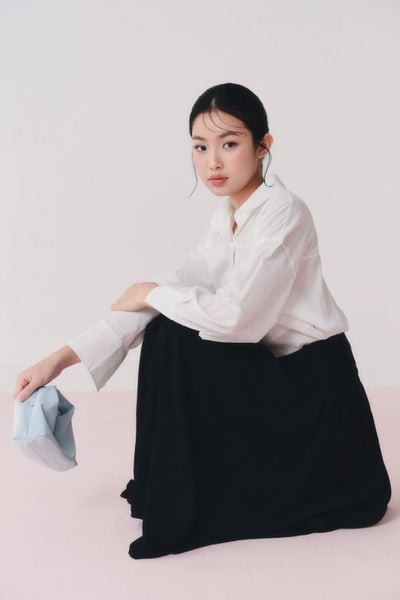  Chân váy dài công sở Maude Skirt 