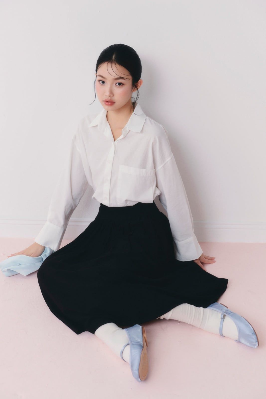 Chân váy dài công sở Maude Skirt