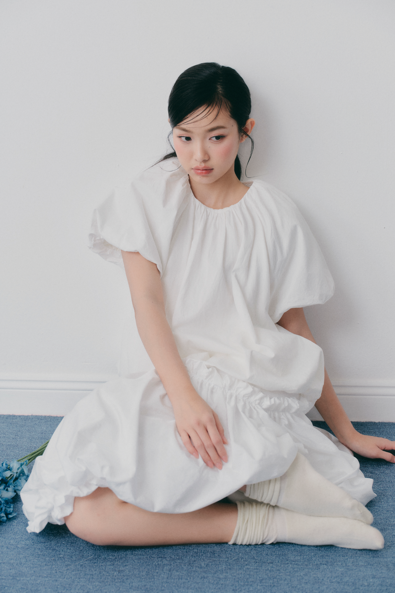 Áo Cotton Puff Short Sleeve Top nhiều màu