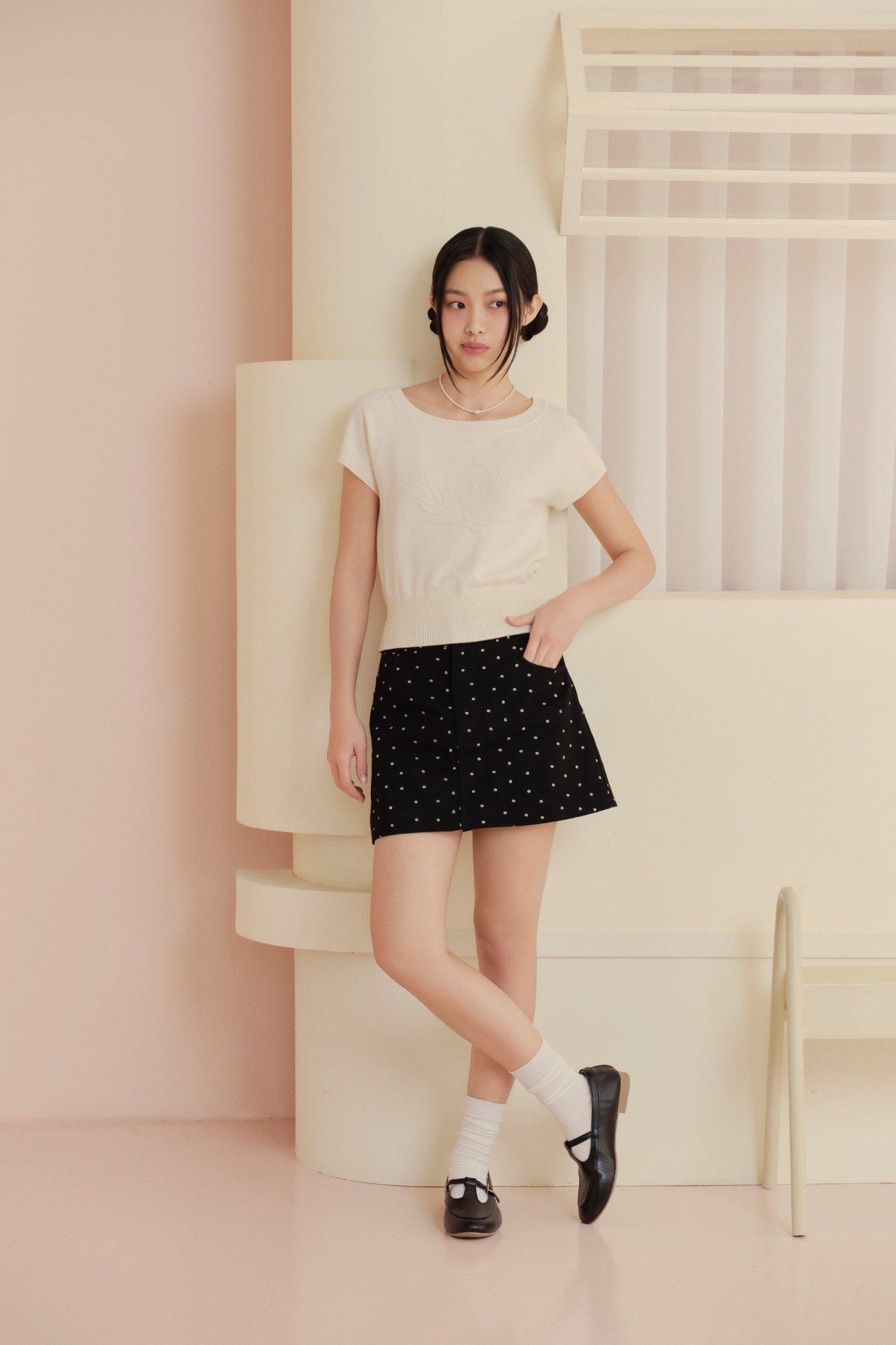 Chân váy Cheyenne Skirt in Black