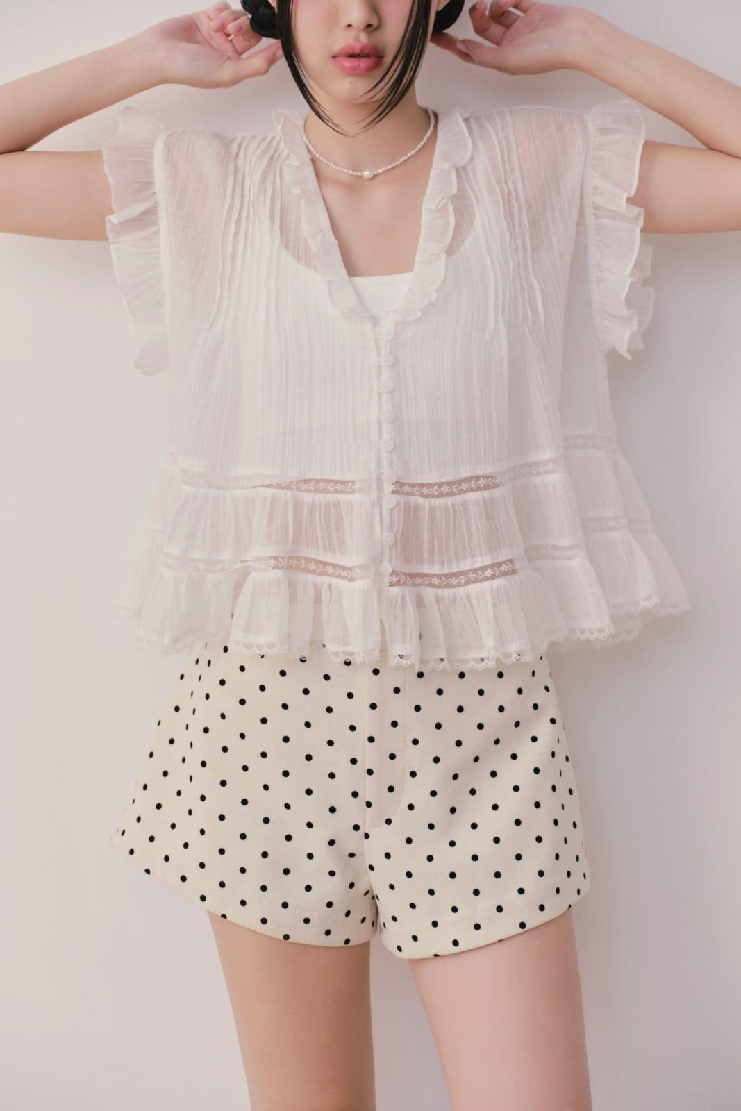 Quần Kaki High Waist Shorts nhiều màu