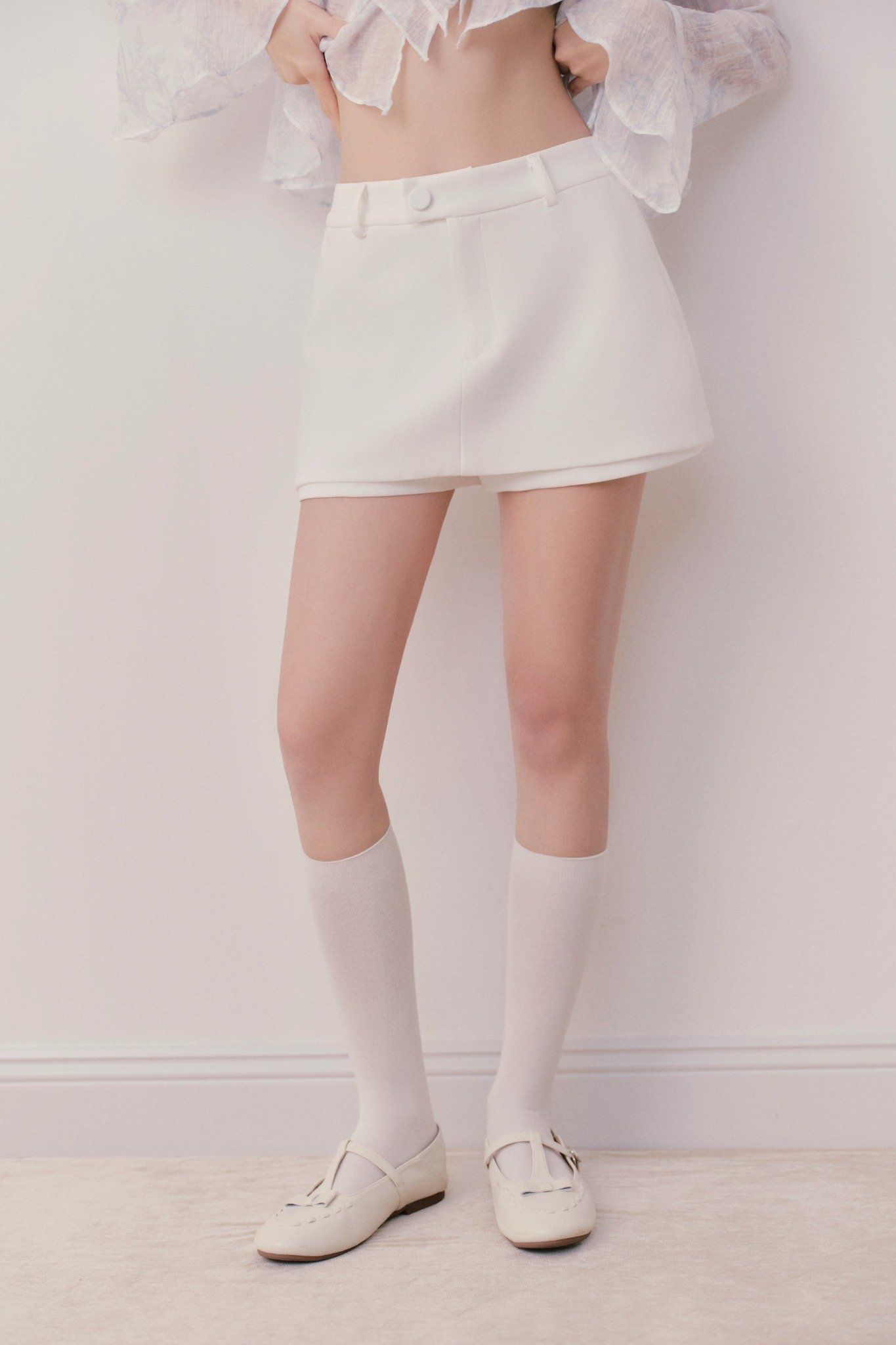 Chân váy Plain Cotton Mini Skirt nhiều màu