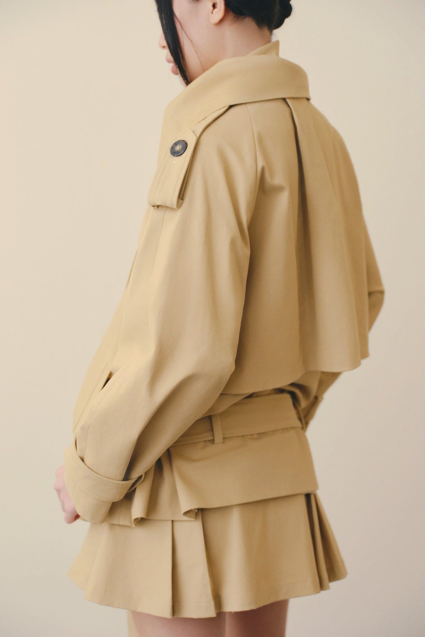 Chân Váy Beige Kate Mini Skirt