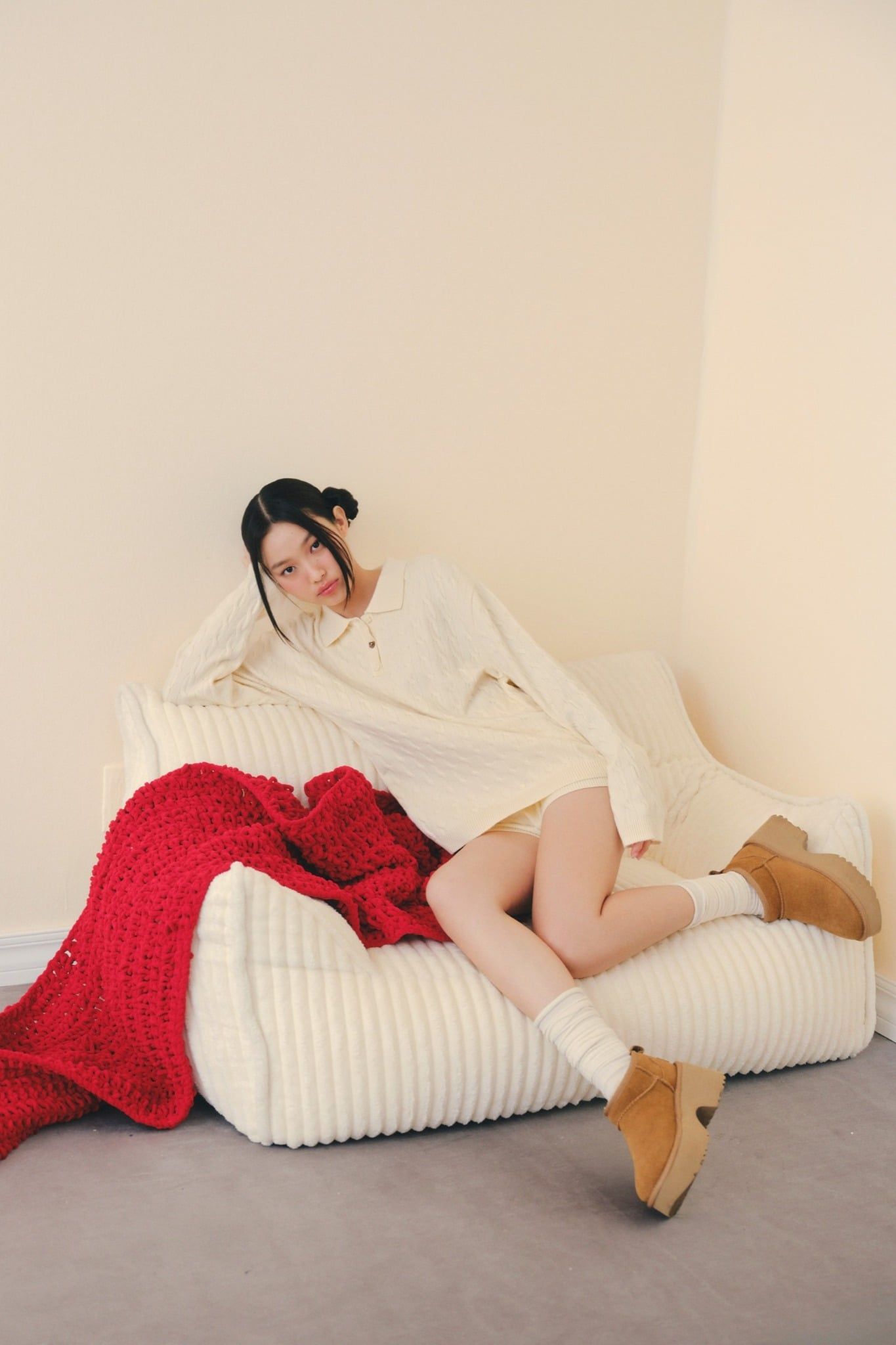 Knit Collar Set nhiều màu