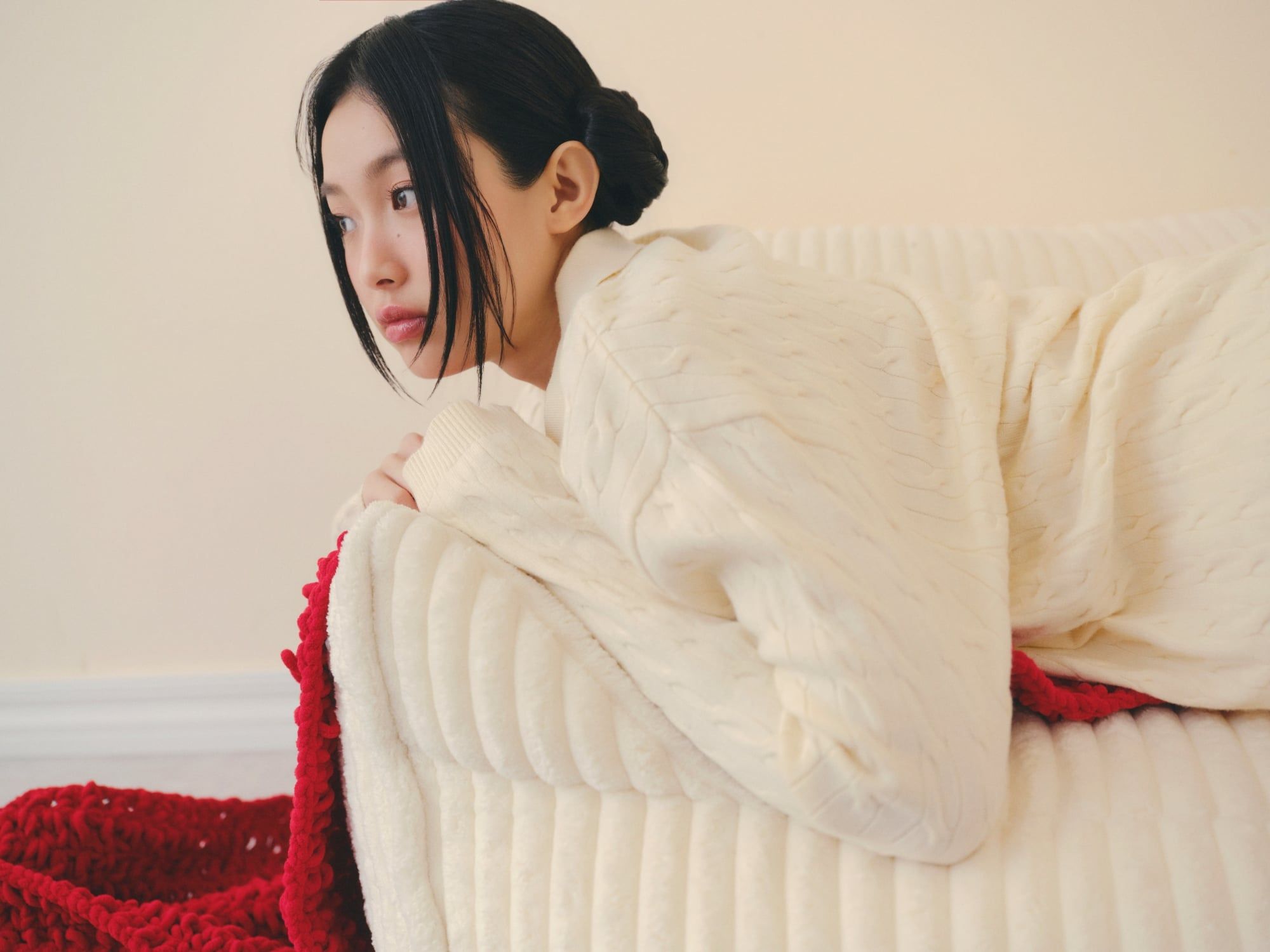 Knit Collar Set nhiều màu