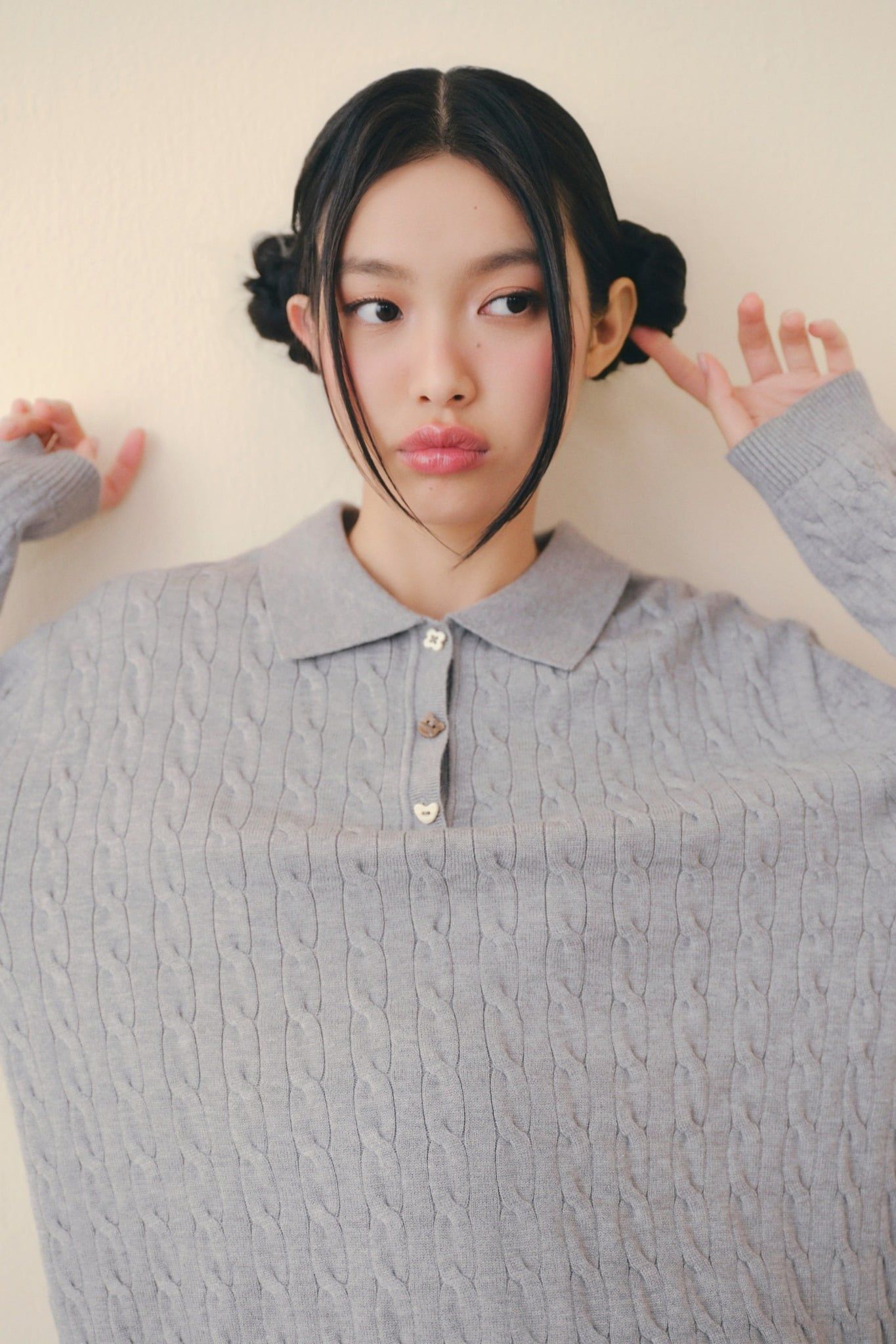 Knit Collar Set nhiều màu