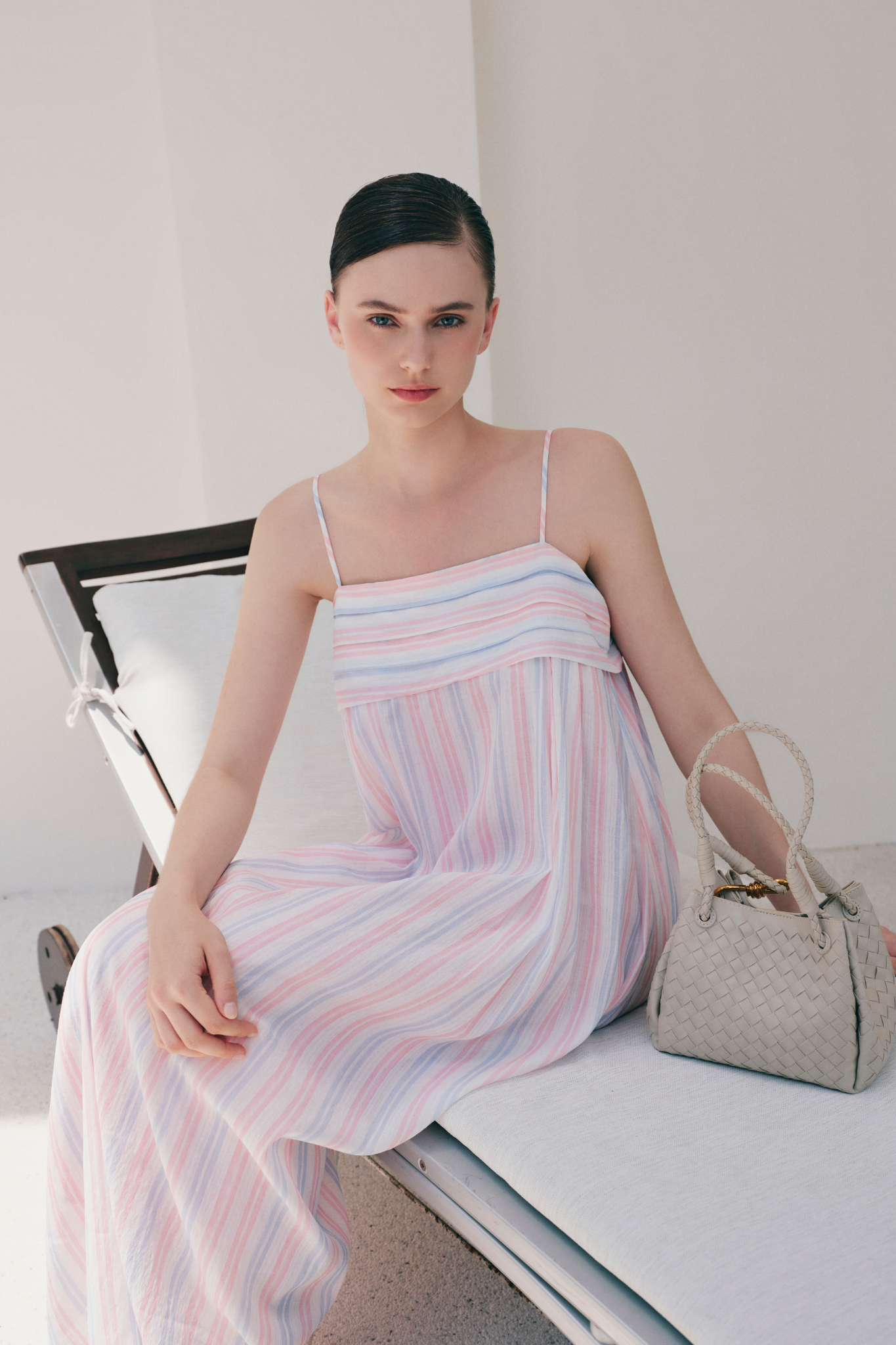 Venia Striped Dress