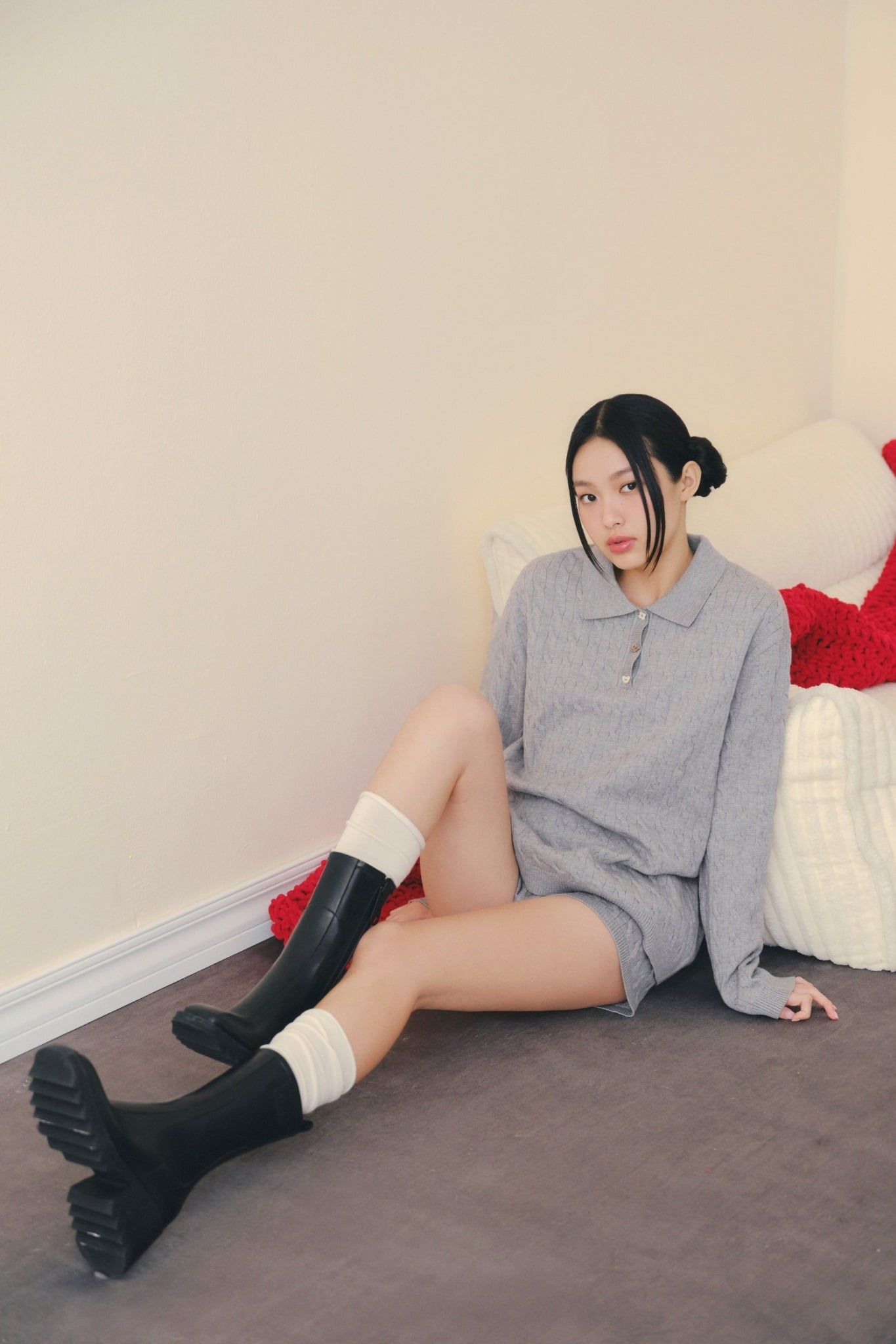 Knit Collar Set nhiều màu