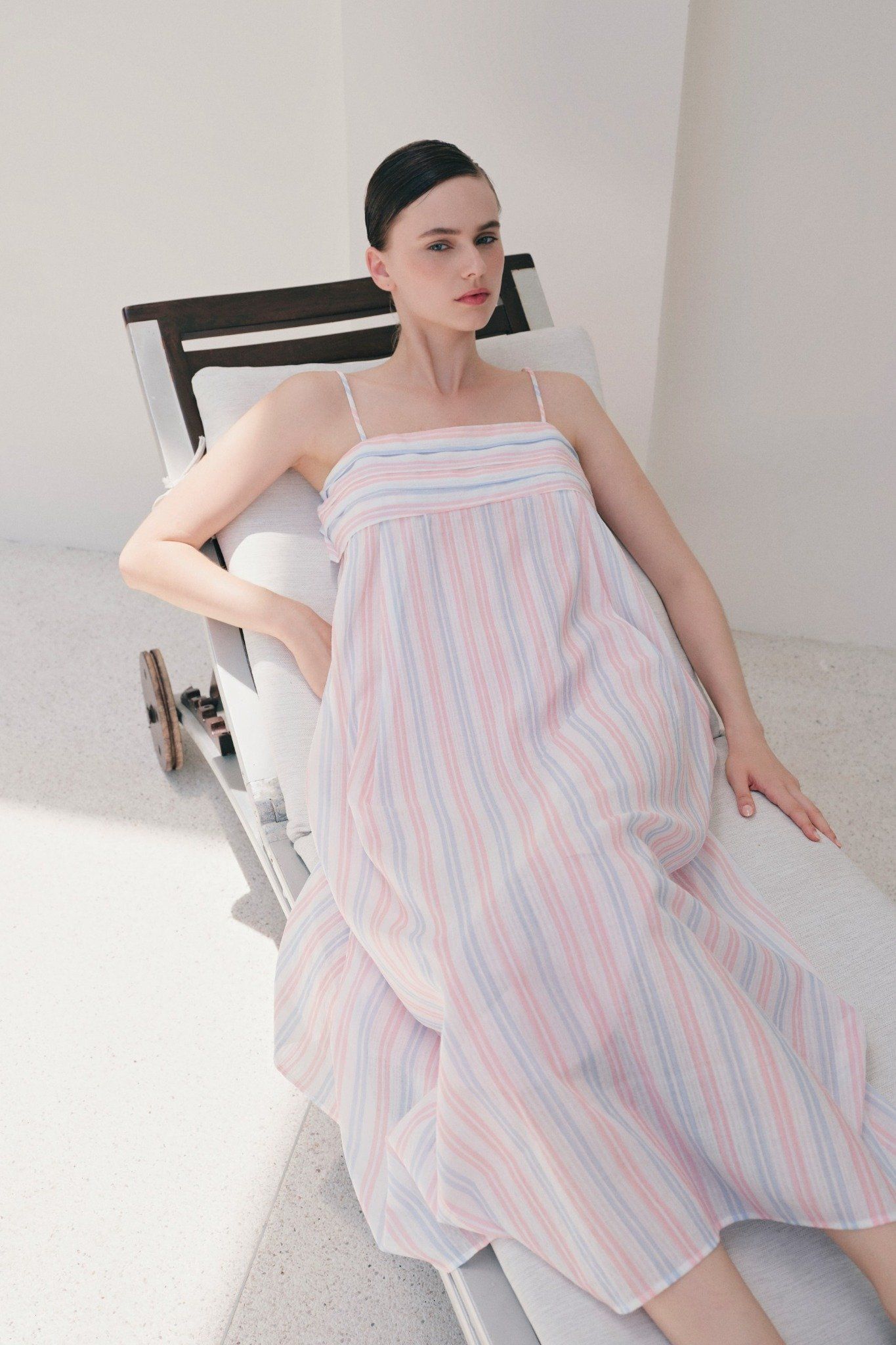 Venia Striped Dress