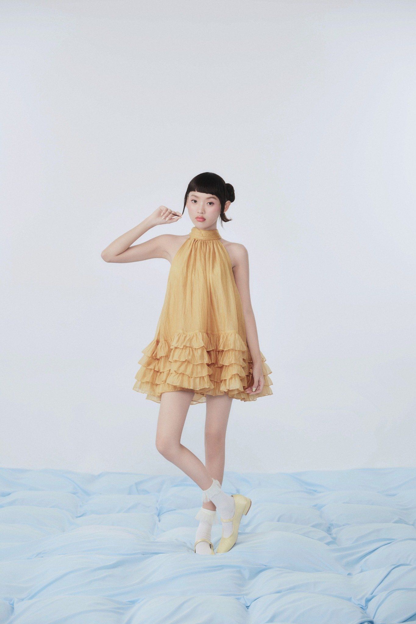 Chiffon Halterneck nhiều màu