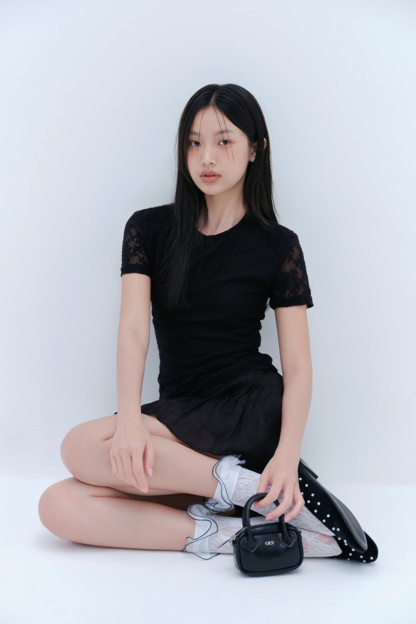 Áo Fleur Lace Short Sleeve Top nhiều màu