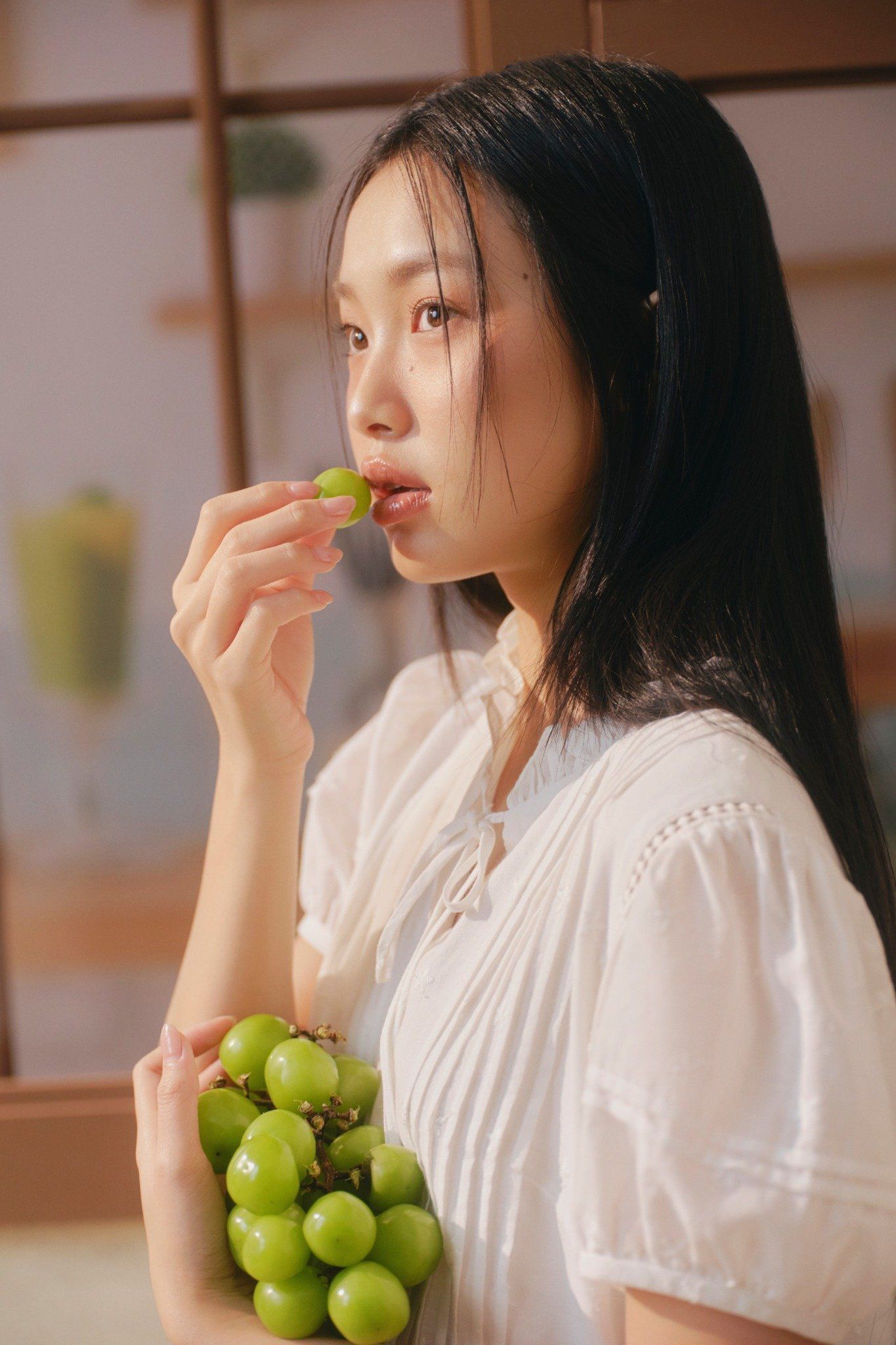 White Ruffled Babydoll Dress