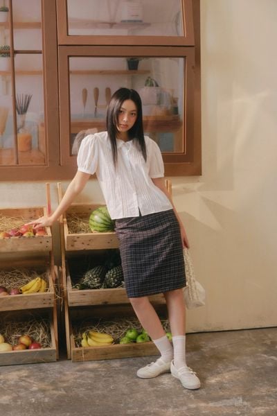  Chân váy Midi Pencil Skirt nhiều màu 