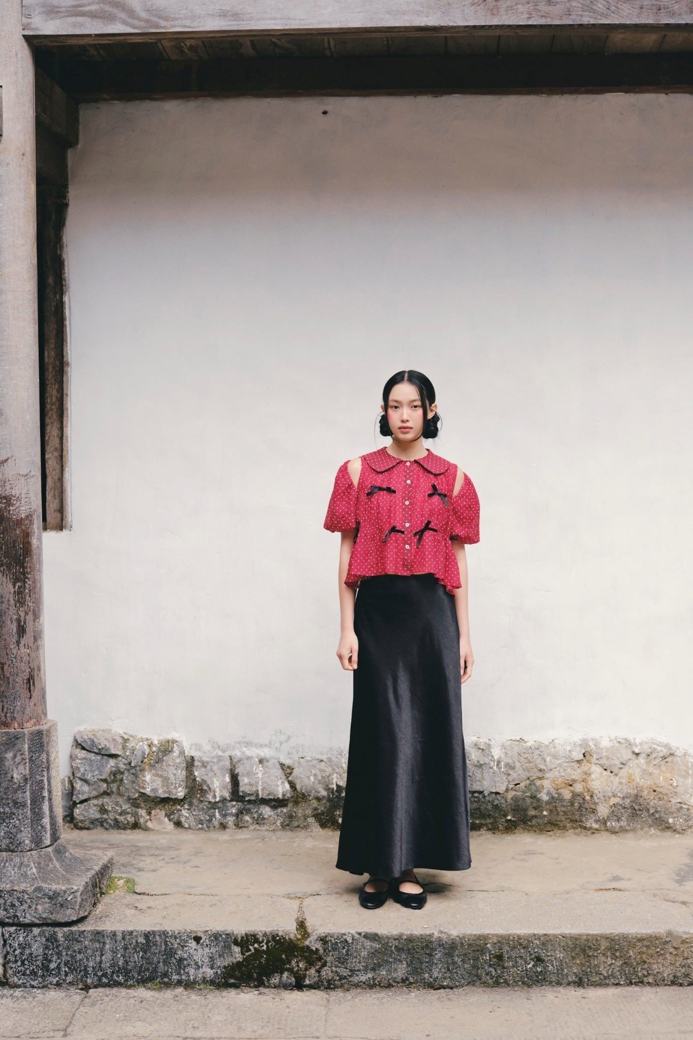 Chân váy lụa Satin Long Skirt nhiều màu