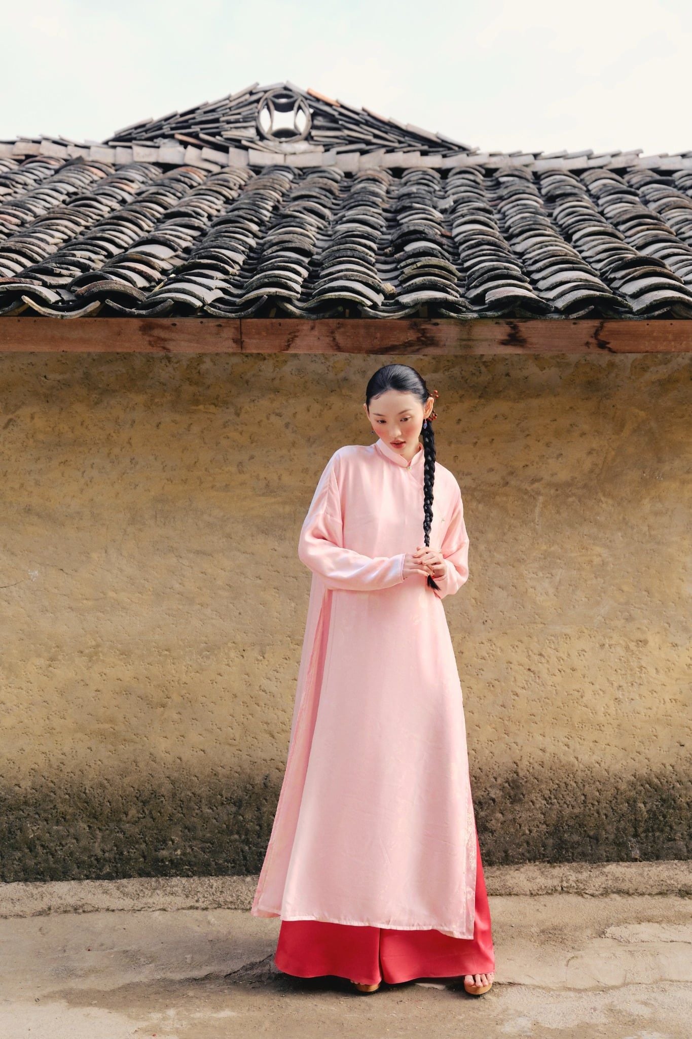 Áo Dài Phiêu Vân (Không kèm quần)