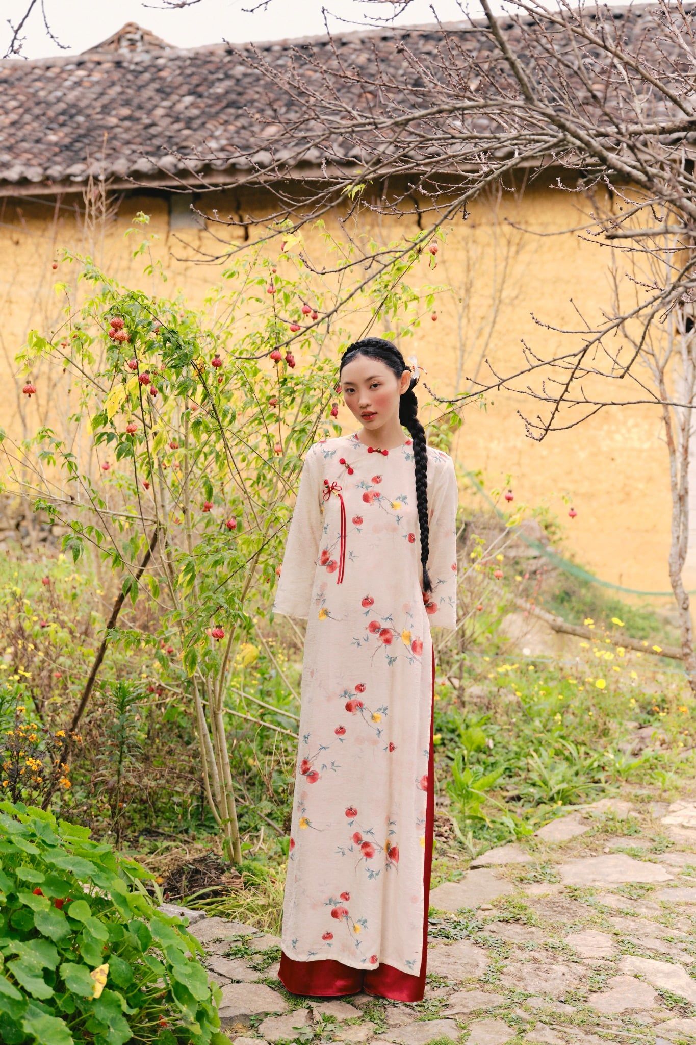 Áo Dài Hân Nghiên (Không kèm quần)