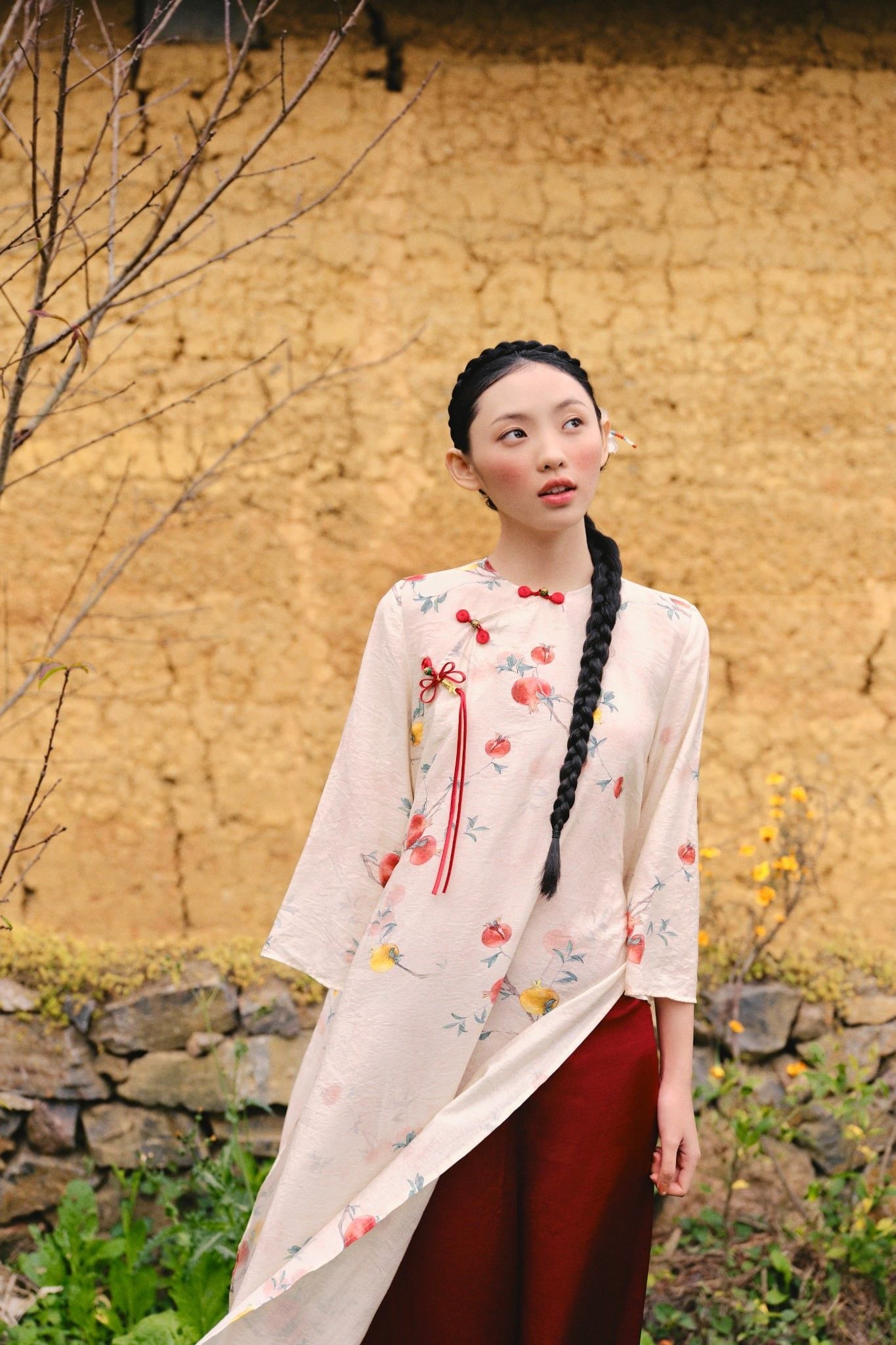 Áo Dài Hân Nghiên (Không kèm quần)