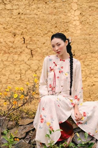 Áo Dài Hân Nghiên (Không kèm quần)