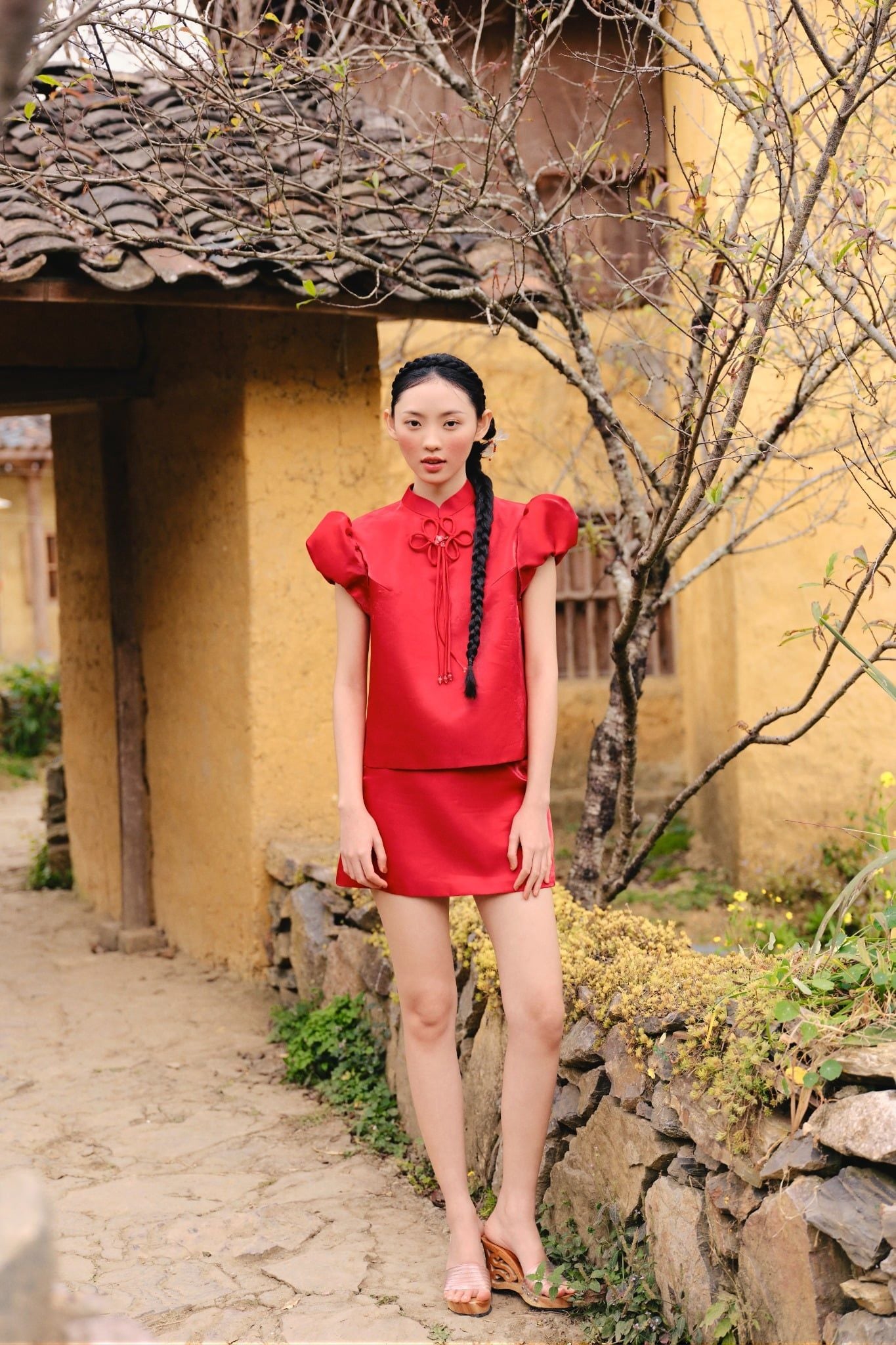 Set áo và chân váy Thanh Ý