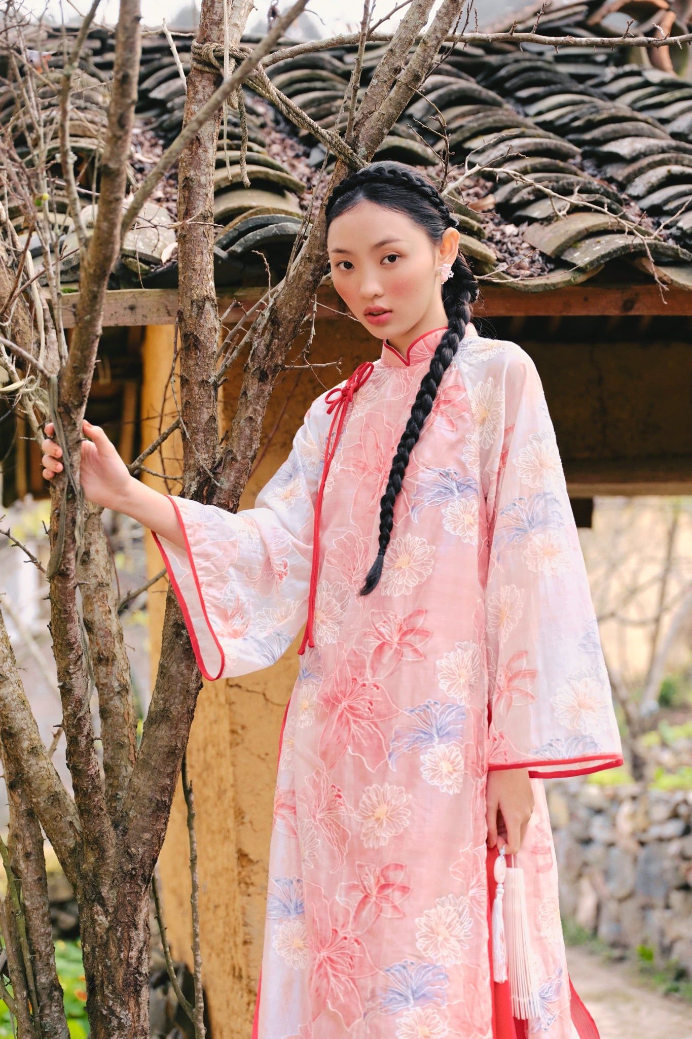 Áo Dài Nhu Nguyệt (Không kèm quần)