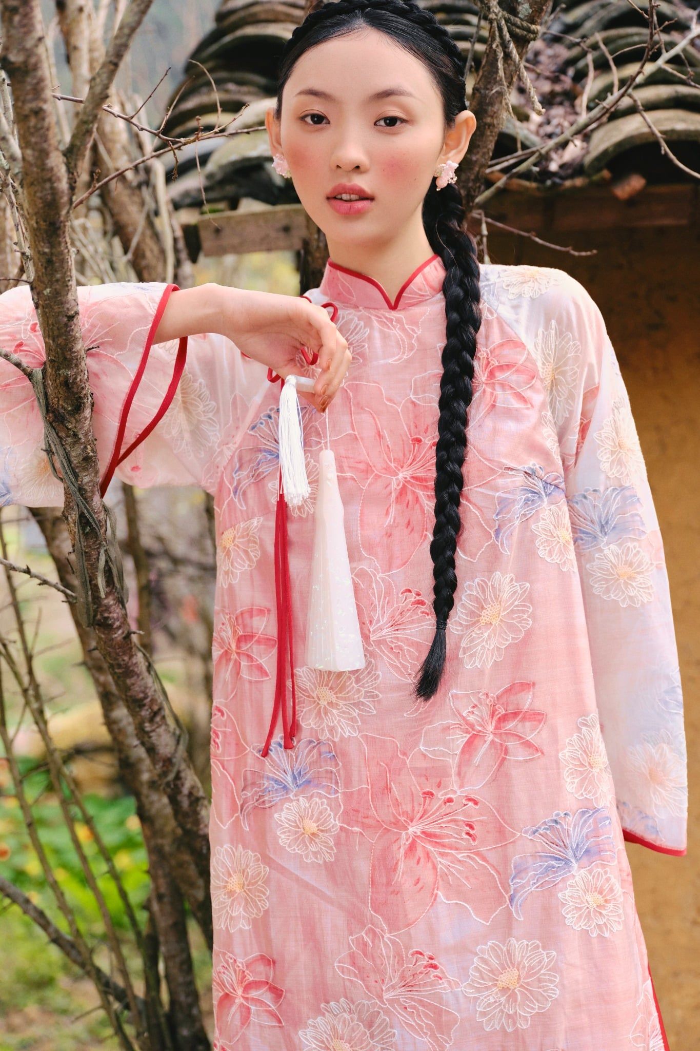 Áo Dài Nhu Nguyệt (Không kèm quần)