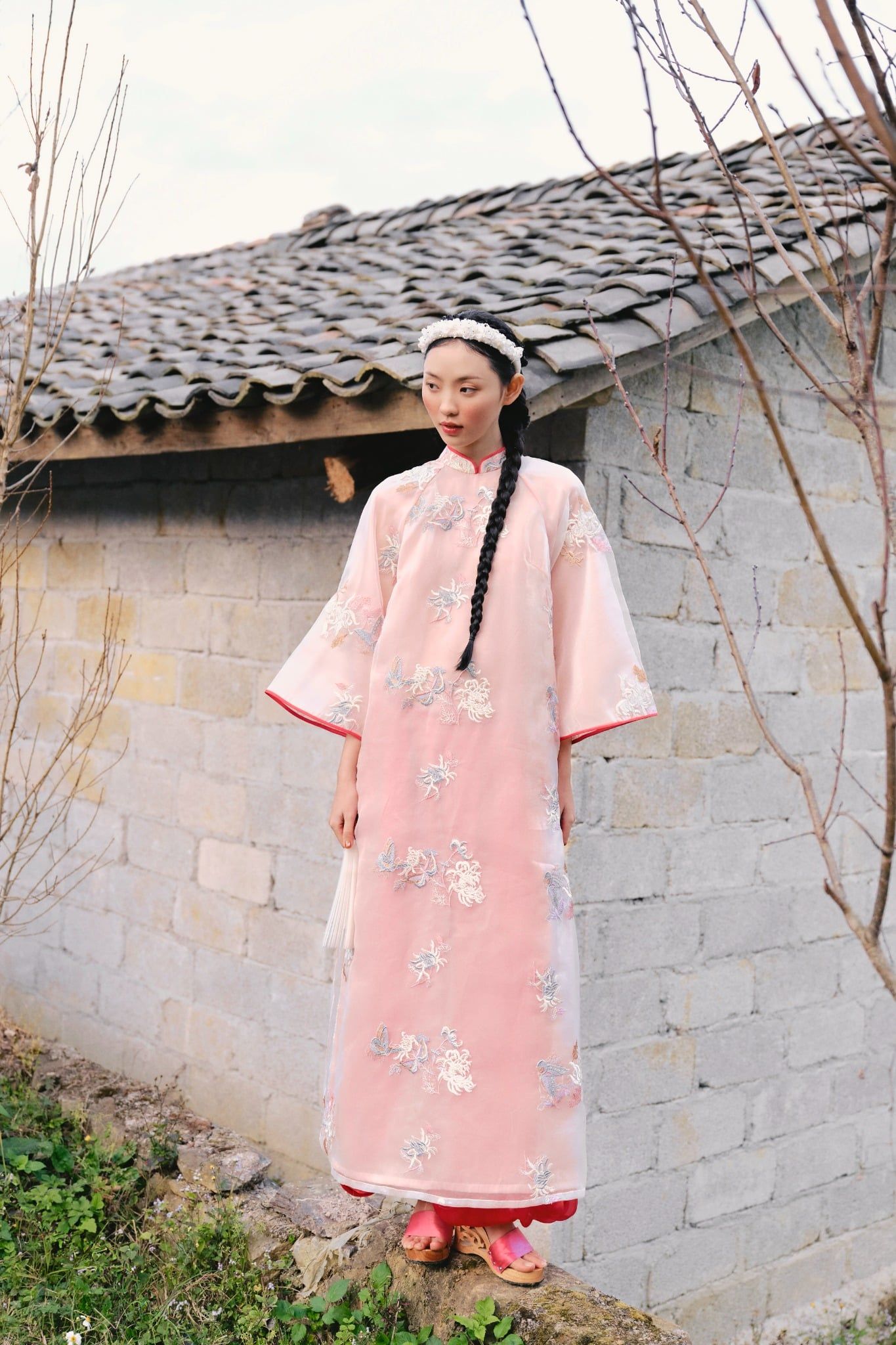 Áo Dài Uyển Vận (Không kèm quần)