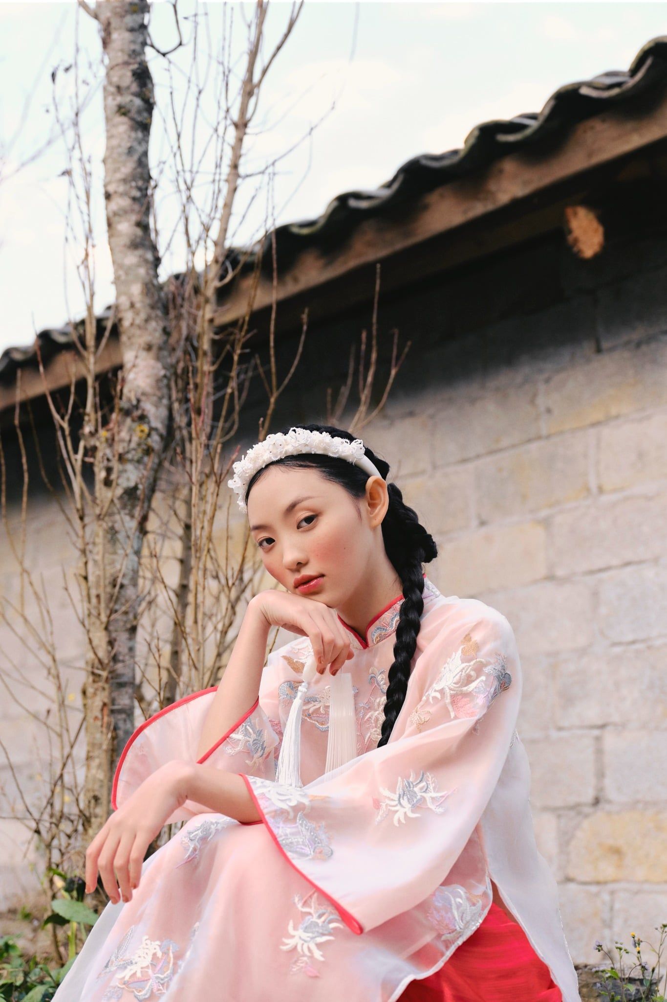 Áo Dài Uyển Vận (Không kèm quần)