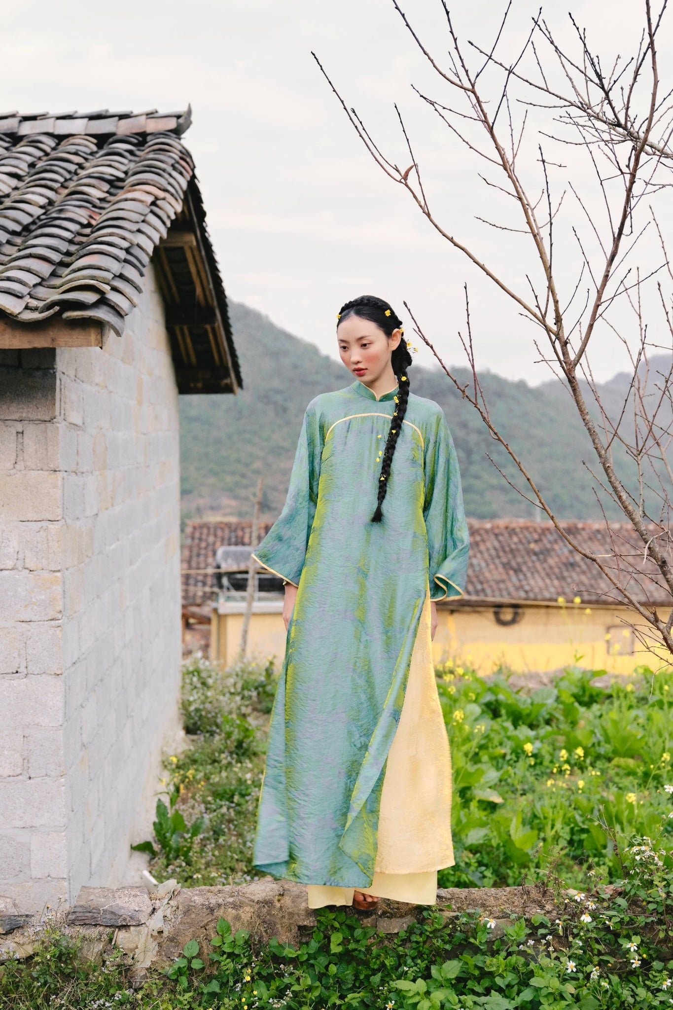 Áo Dài Tố Nhiên (Không kèm quần)