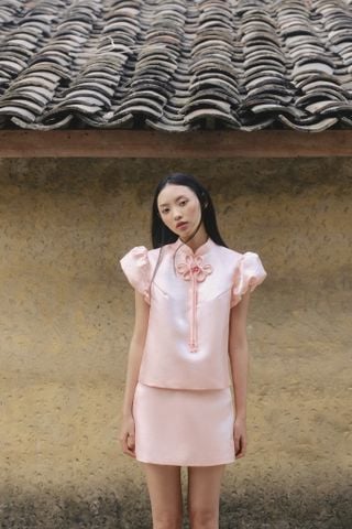 Set áo và chân váy Mặc Linh