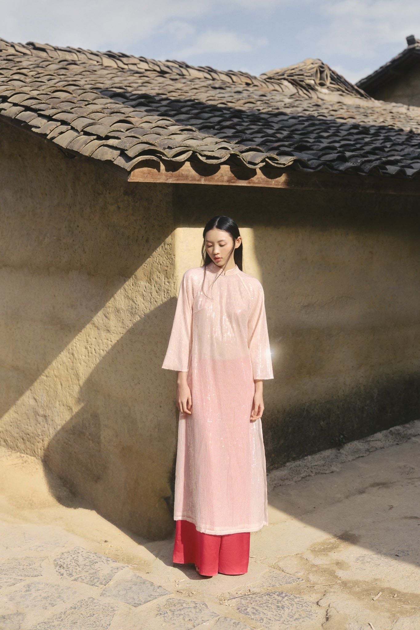 Áo Dài Kim Tuyến (Không kèm quần)