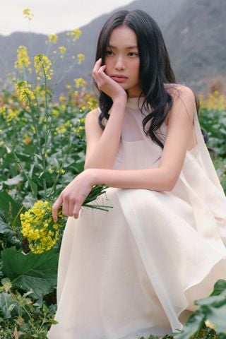 Váy maxi kèm choàng Ozlynn Dress