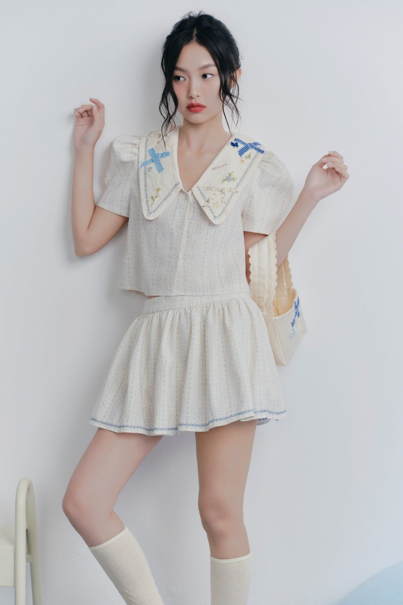 Ivory Embro Sailor Set