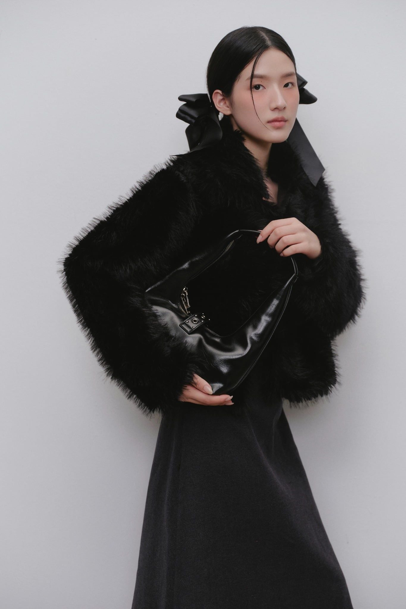 Áo khoác lông Fur Loose Coat nhiều màu