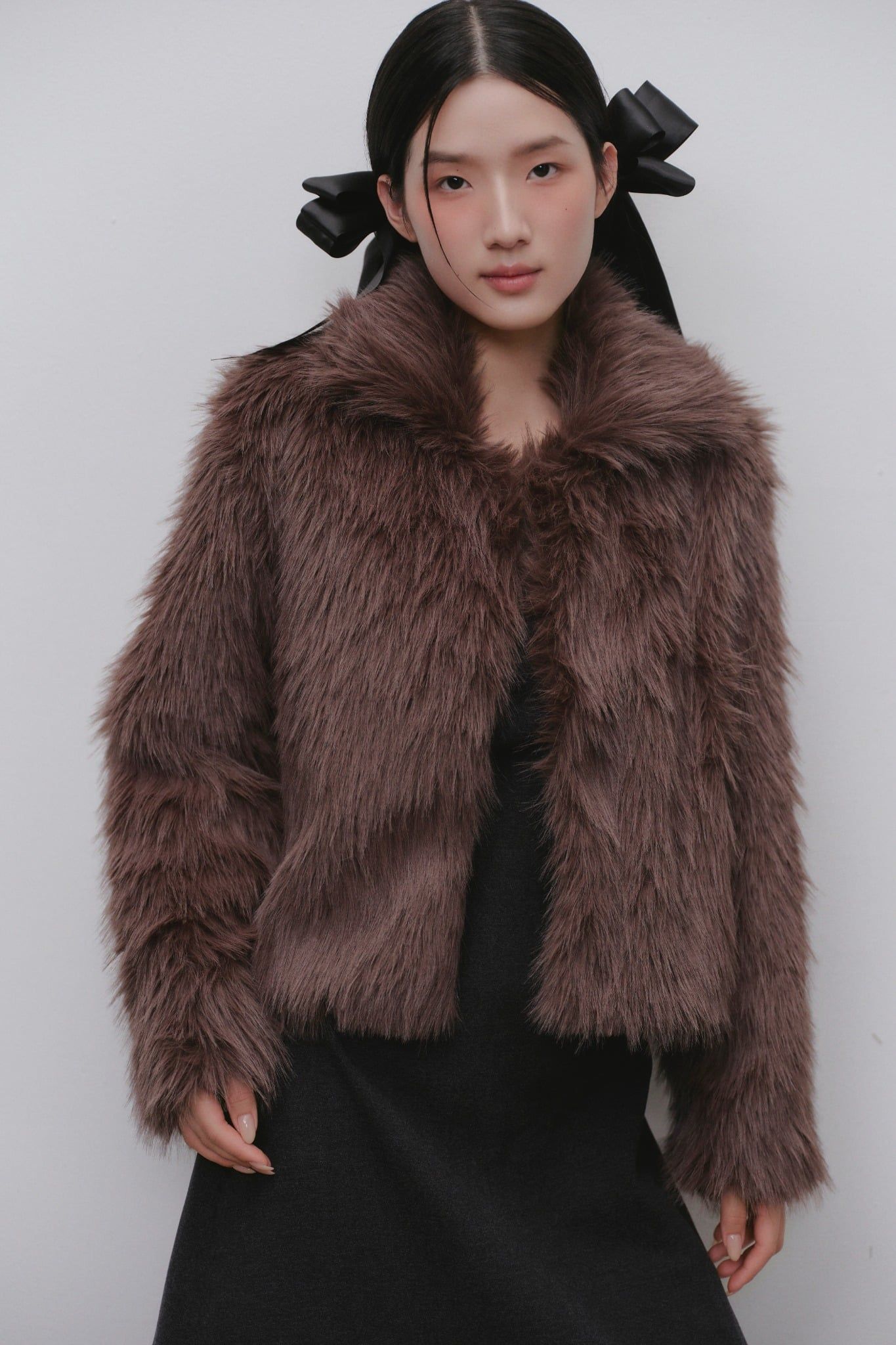 Áo khoác lông Fur Loose Coat nhiều màu